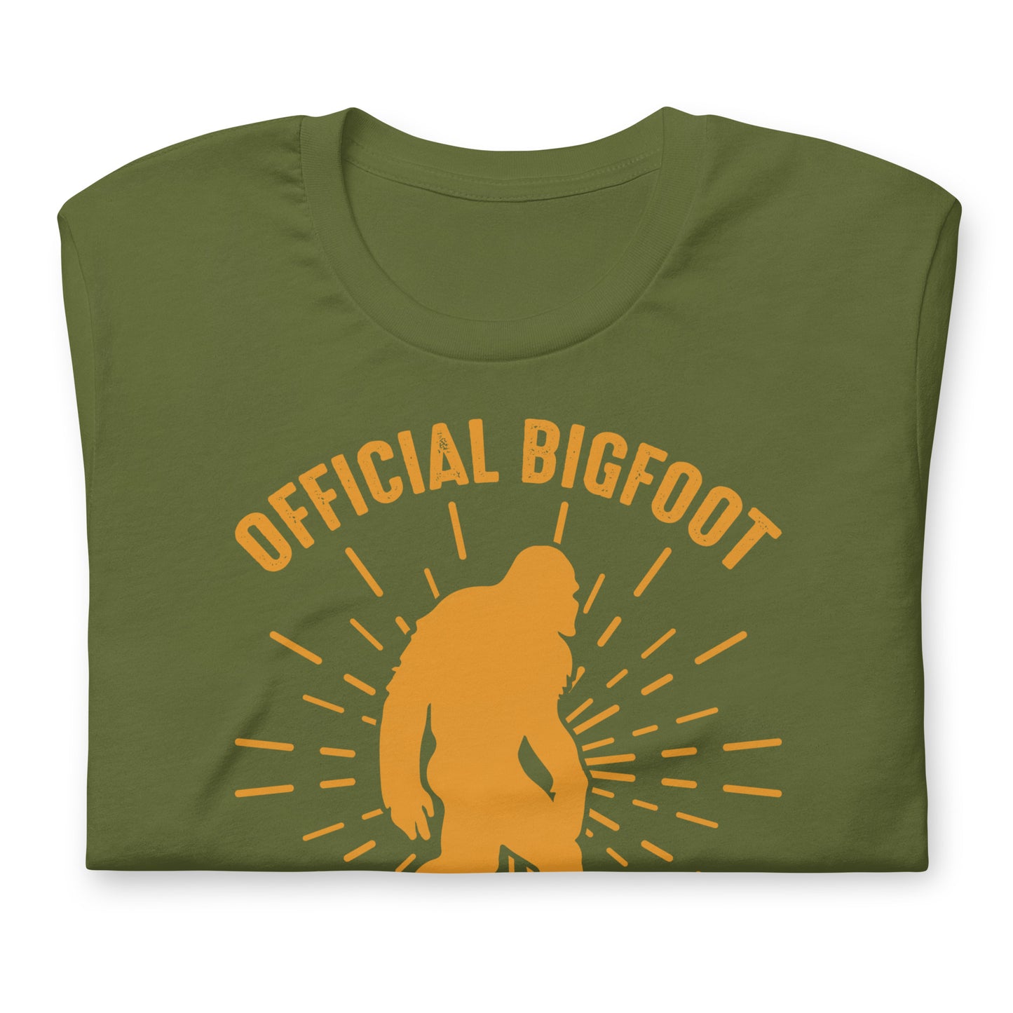 Official Bigfoot Research Team Bella Canvas Adult T-Shirt