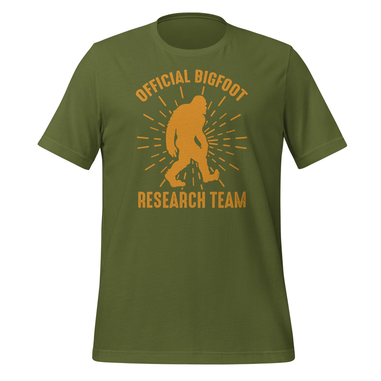 Official Bigfoot Research Team Bella Canvas Adult T-Shirt