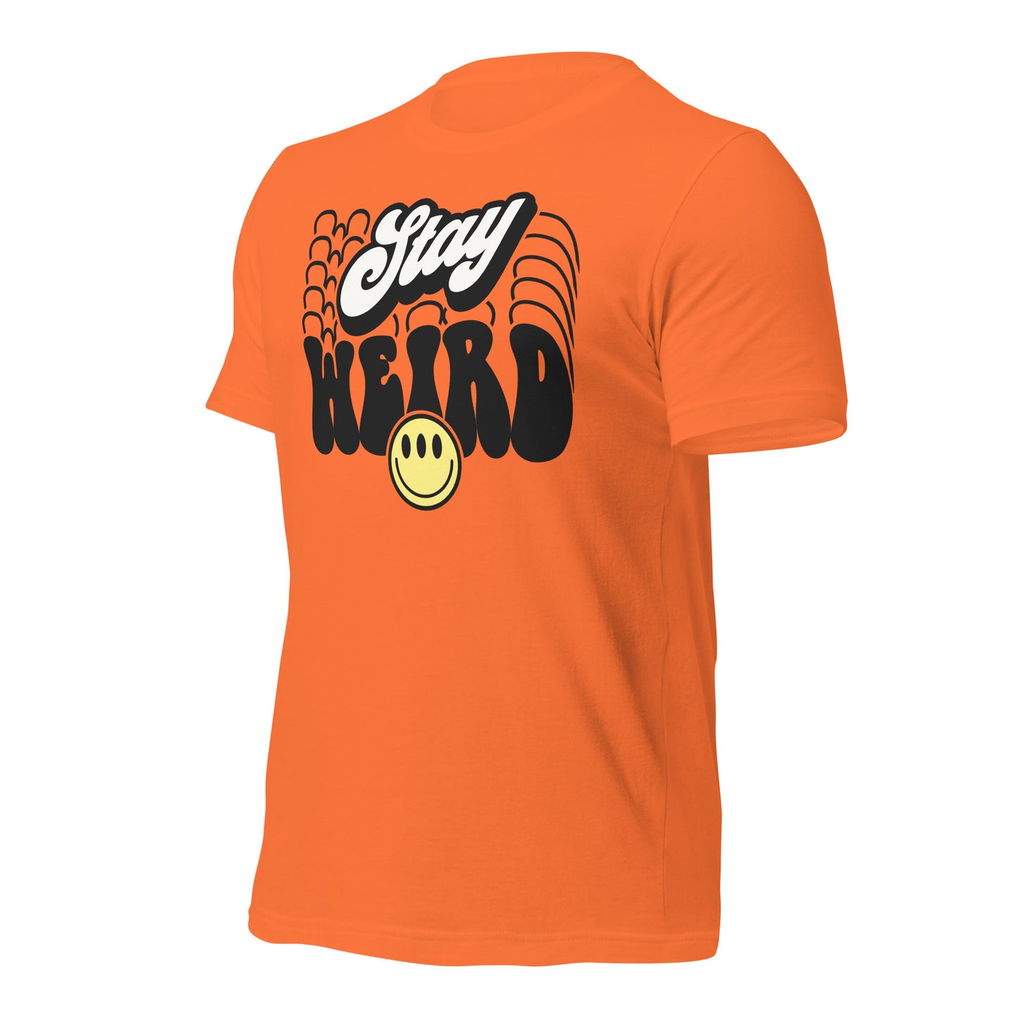 Stay Weird Funny Bella Canvas Adult T-Shirt