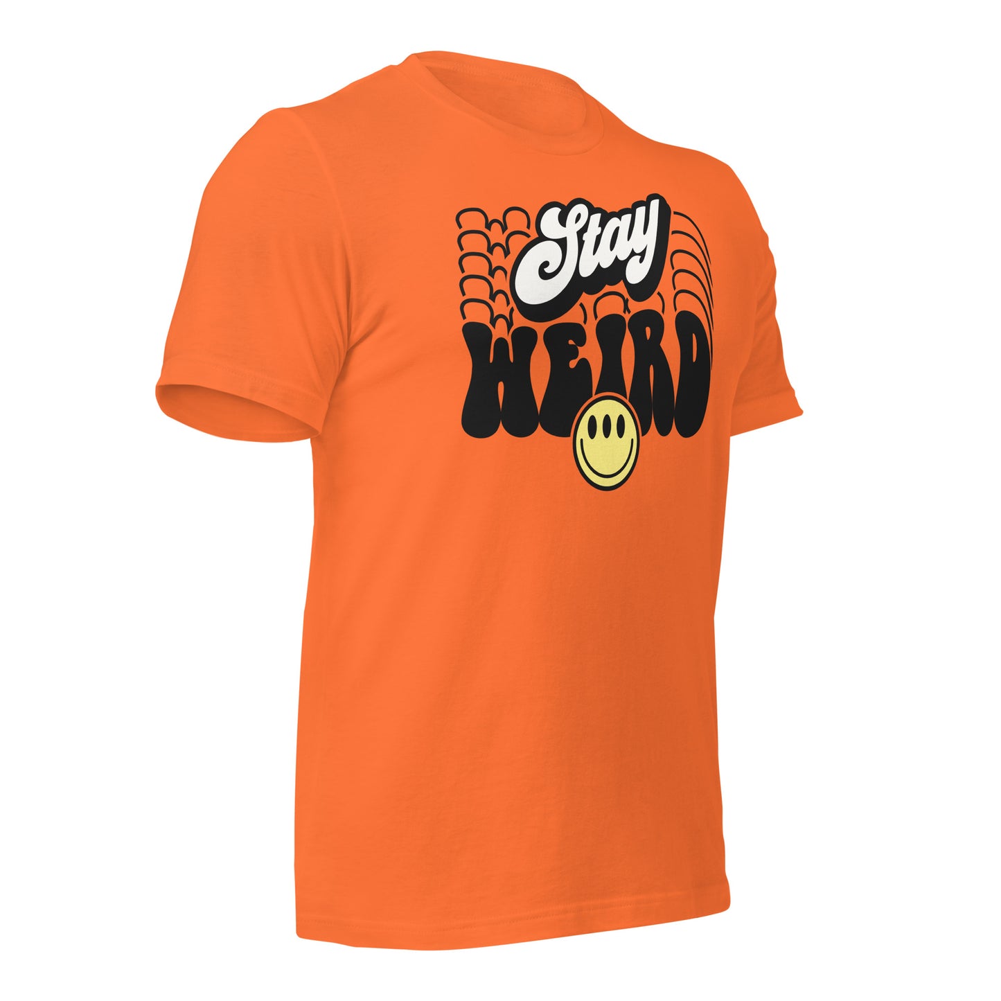 Stay Weird Funny Bella Canvas Adult T-Shirt
