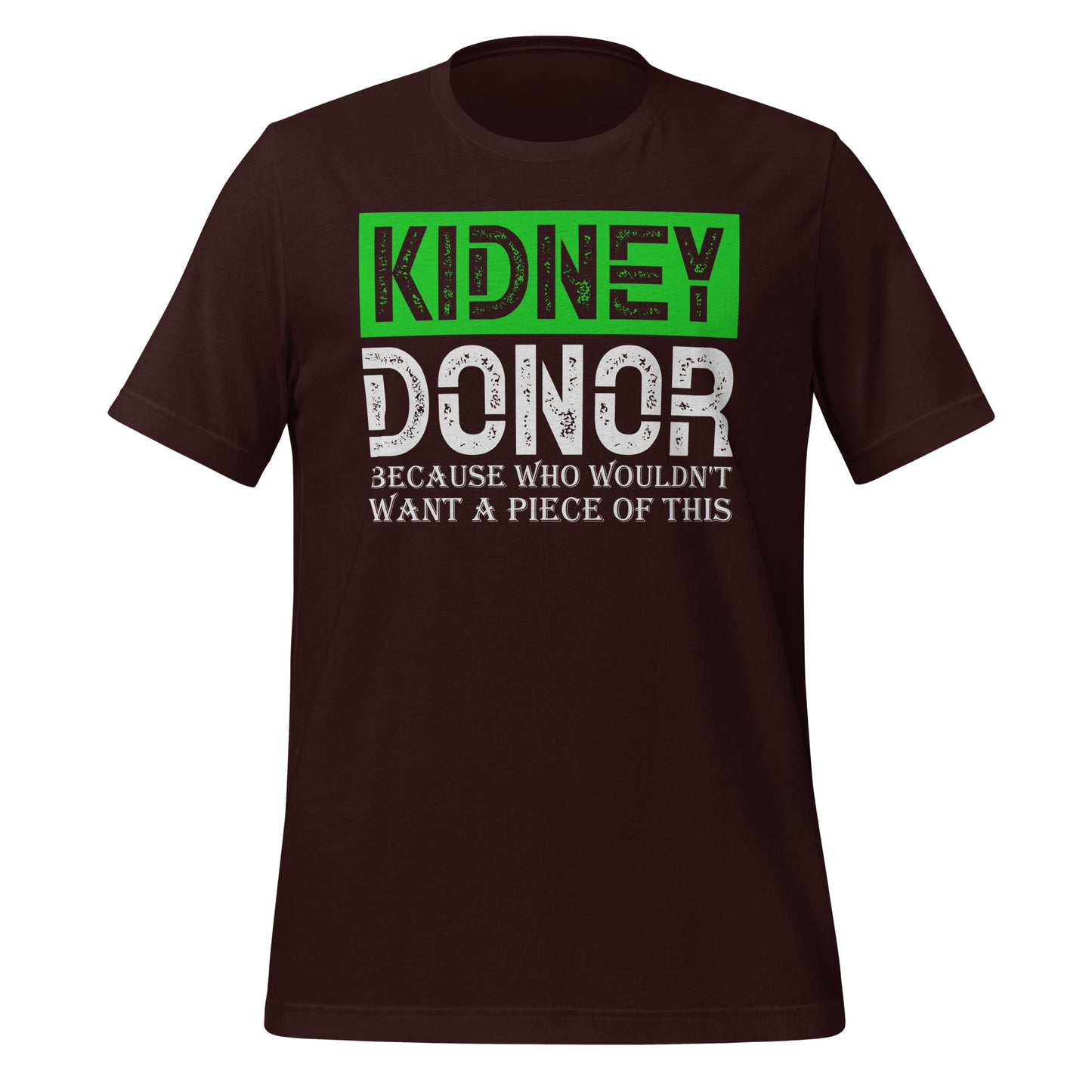 Kidney Awareness Quality Cotton Bella Canvas Adult T-Shirt
