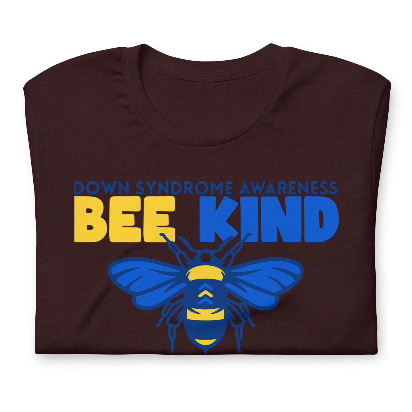 Down Syndrome Awareness Quality Cotton Bella Canvas Adult T-Shirt