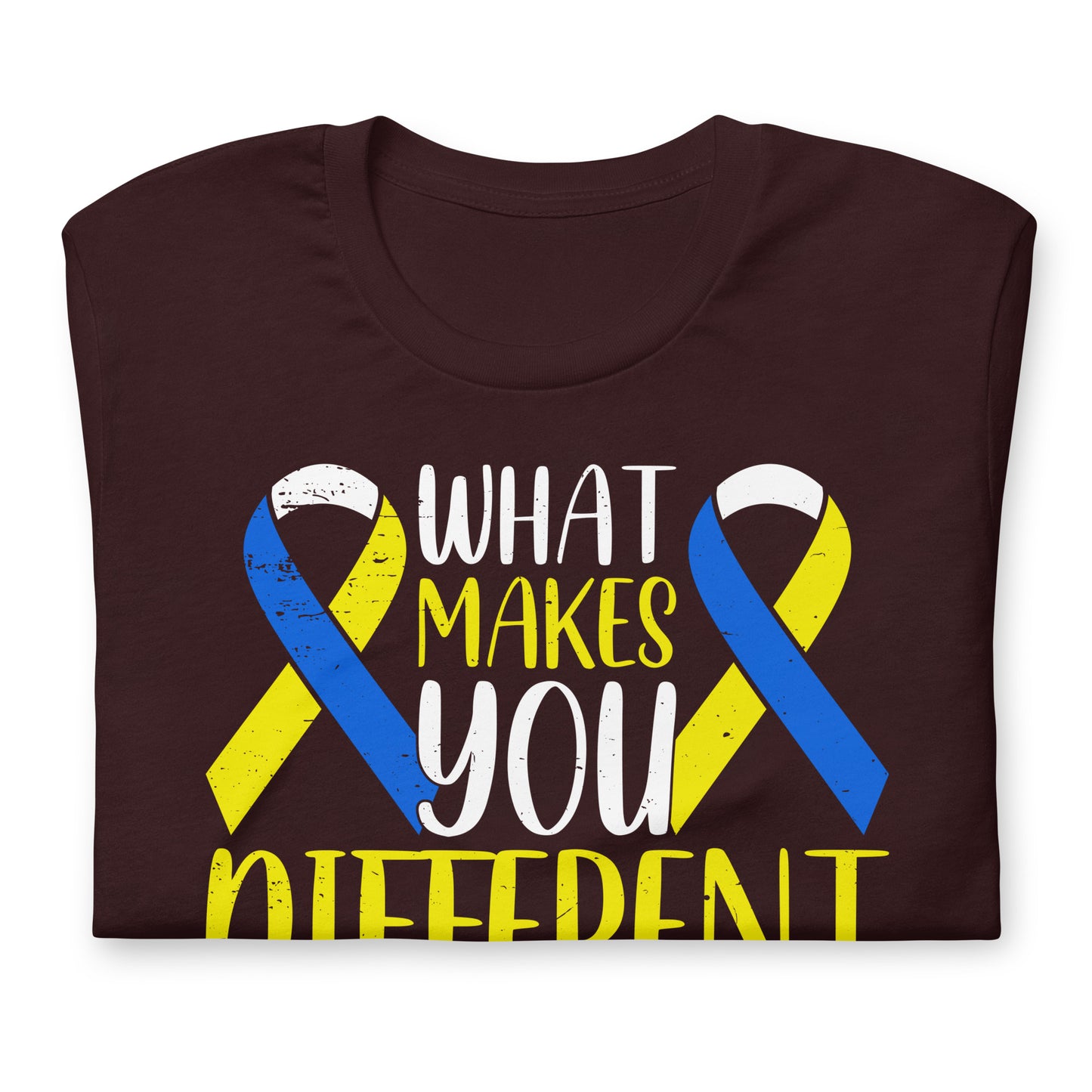 Down Syndrome Awareness Quality Cotton Bella Canvas Adult T-Shirt