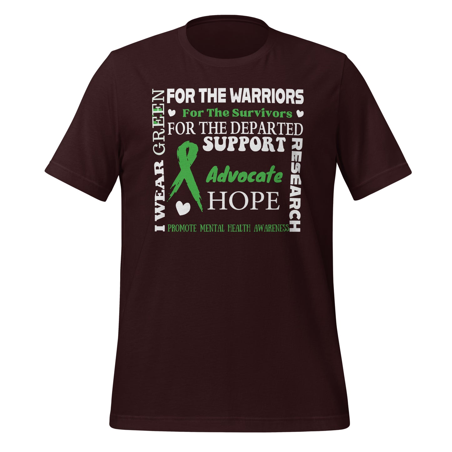 Mental Health Awareness Quality Cotton Bella Canvas Adult T-Shirt