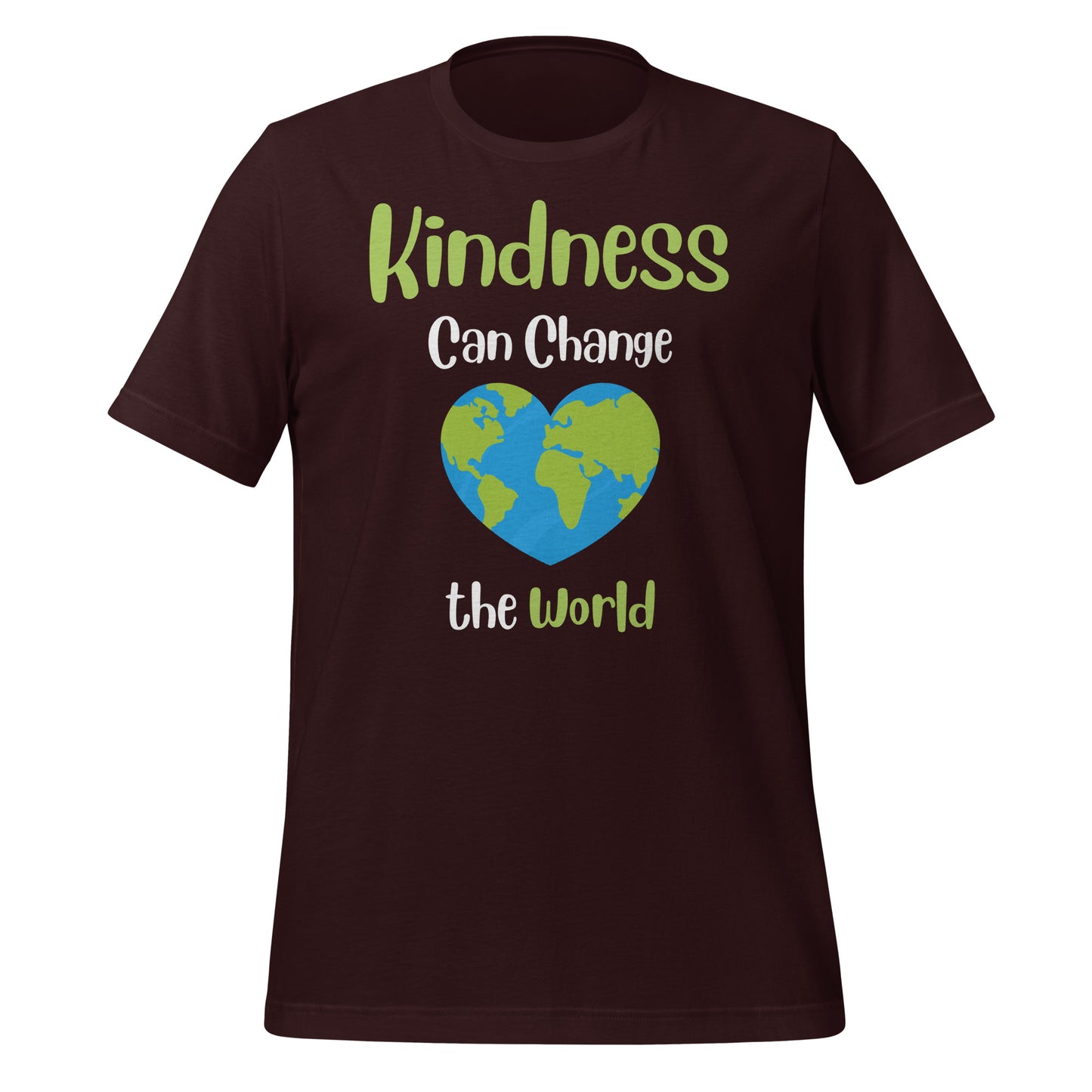 Kindness Can Change the World Quality Cotton Bella Canvas Adult T-Shirt