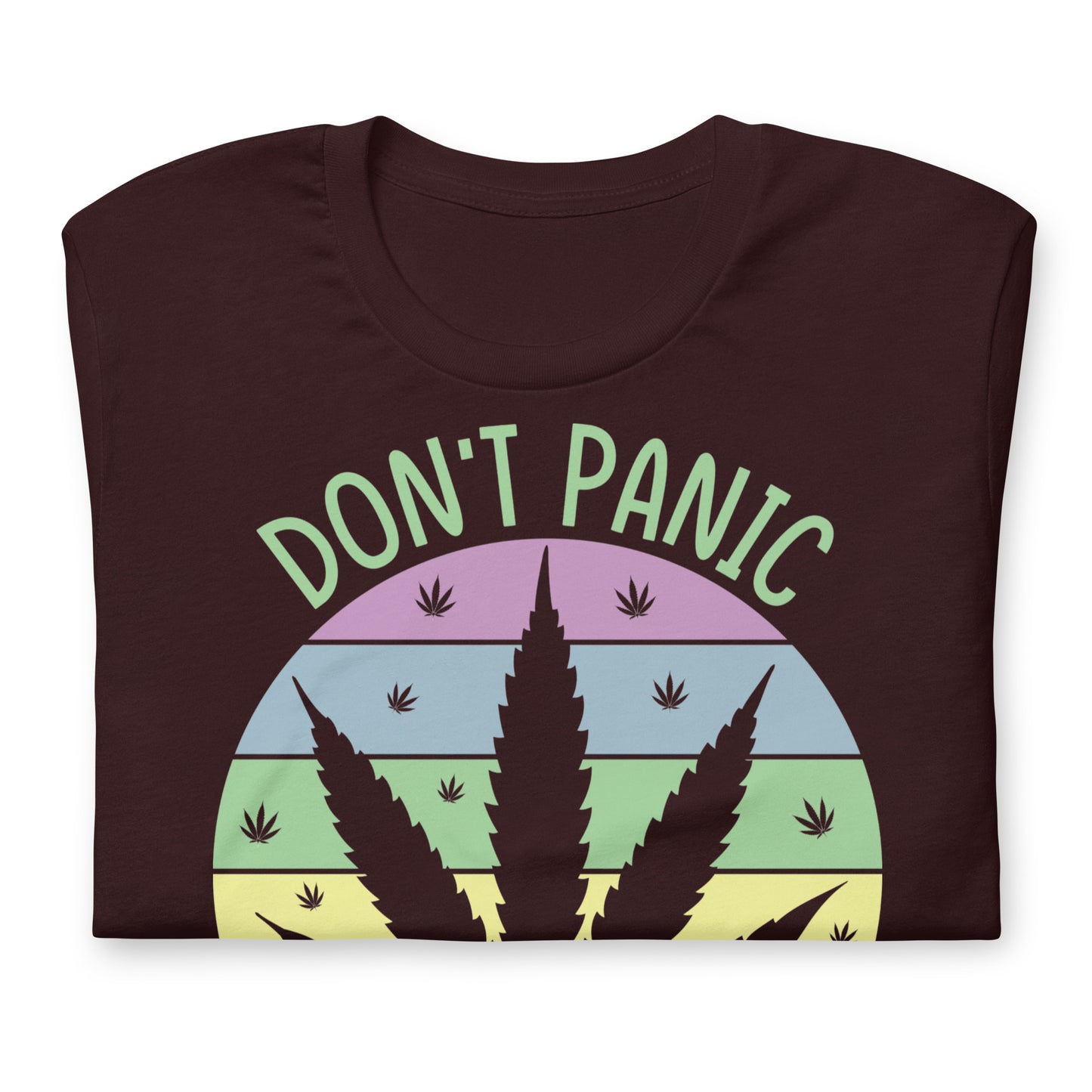 Don't Panic It's Organic 420 Bella Canvas Adult T-Shirt