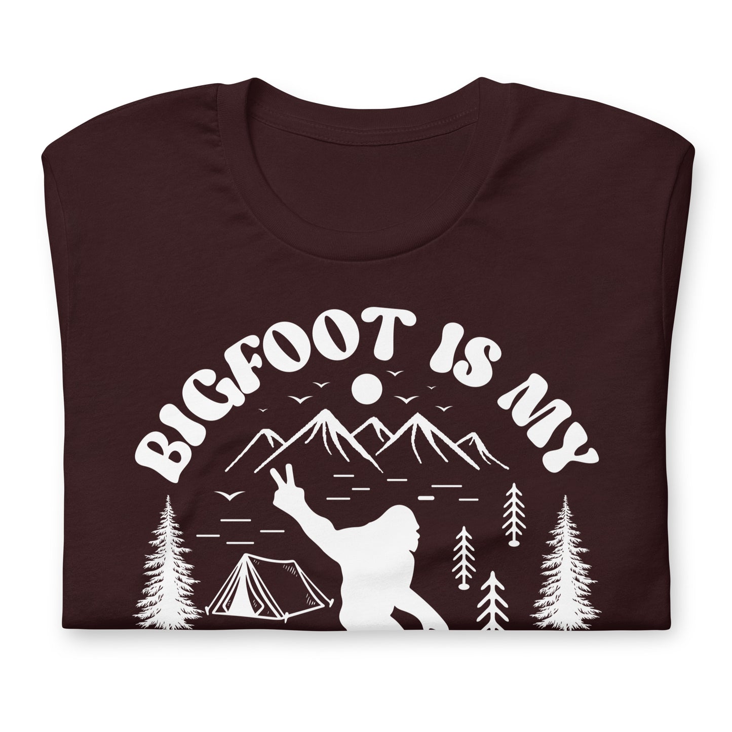 Bigfoot is My Spirit Animal Bella Canvas Adult T-Shirt