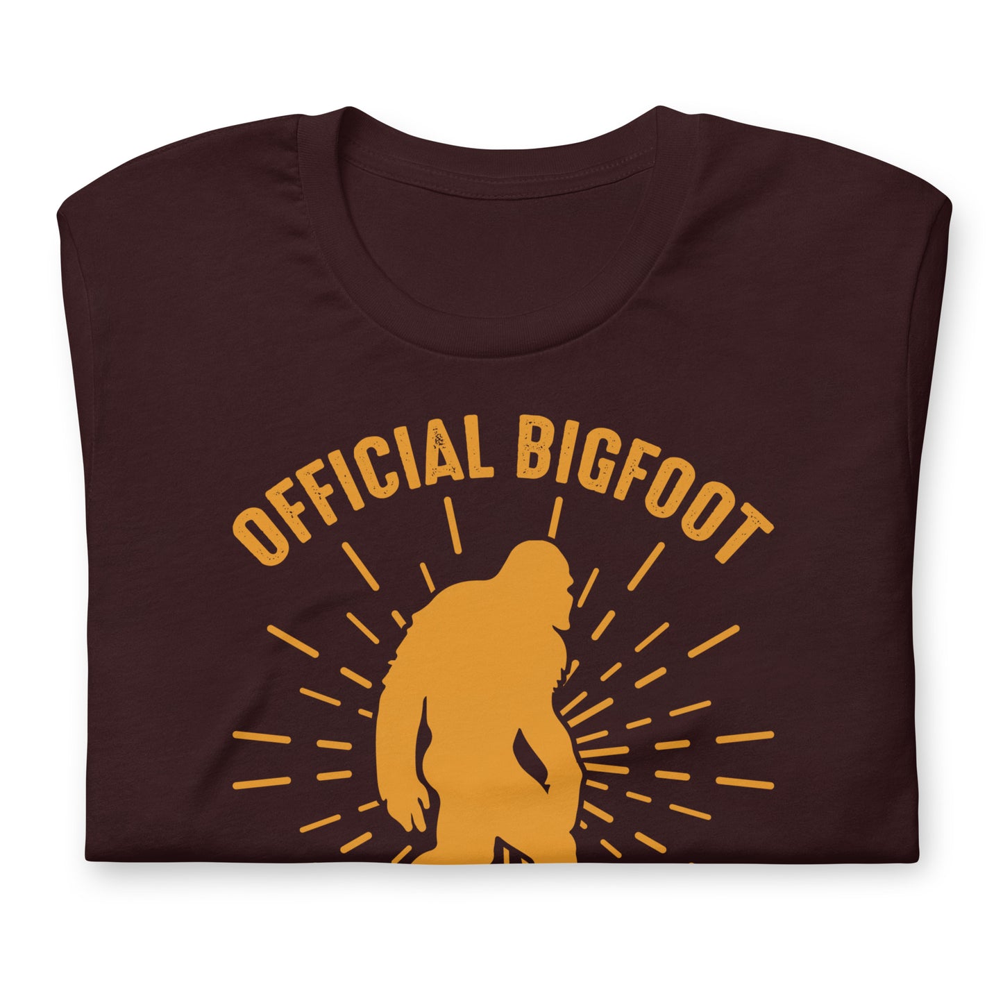 Official Bigfoot Research Team Bella Canvas Adult T-Shirt
