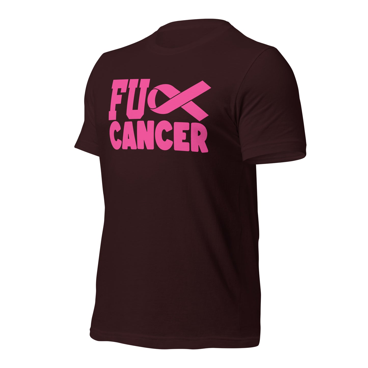 Fu** Cancer Breast Cancer Awareness Bella Canvas Adult T-Shirt