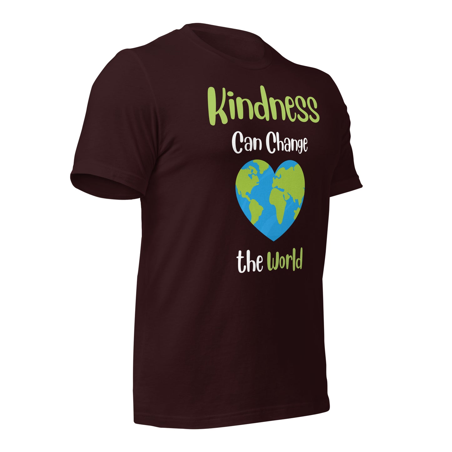 Kindness Can Change the World Quality Cotton Bella Canvas Adult T-Shirt