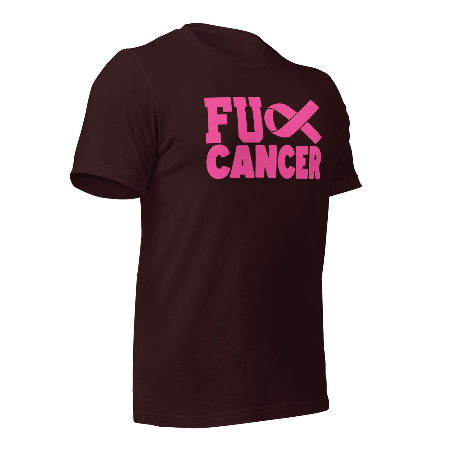 Fu** Cancer Breast Cancer Awareness Bella Canvas Adult T-Shirt