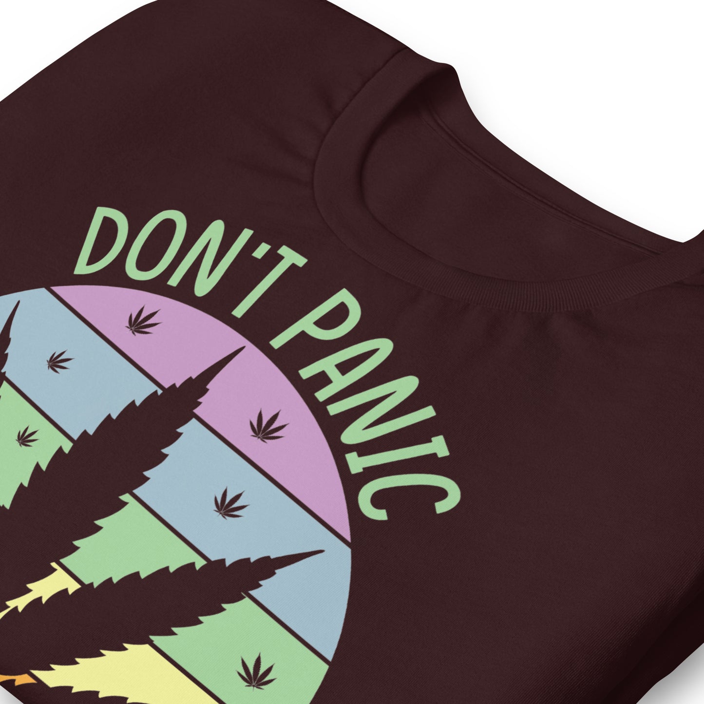 Don't Panic It's Organic 420 Bella Canvas Adult T-Shirt