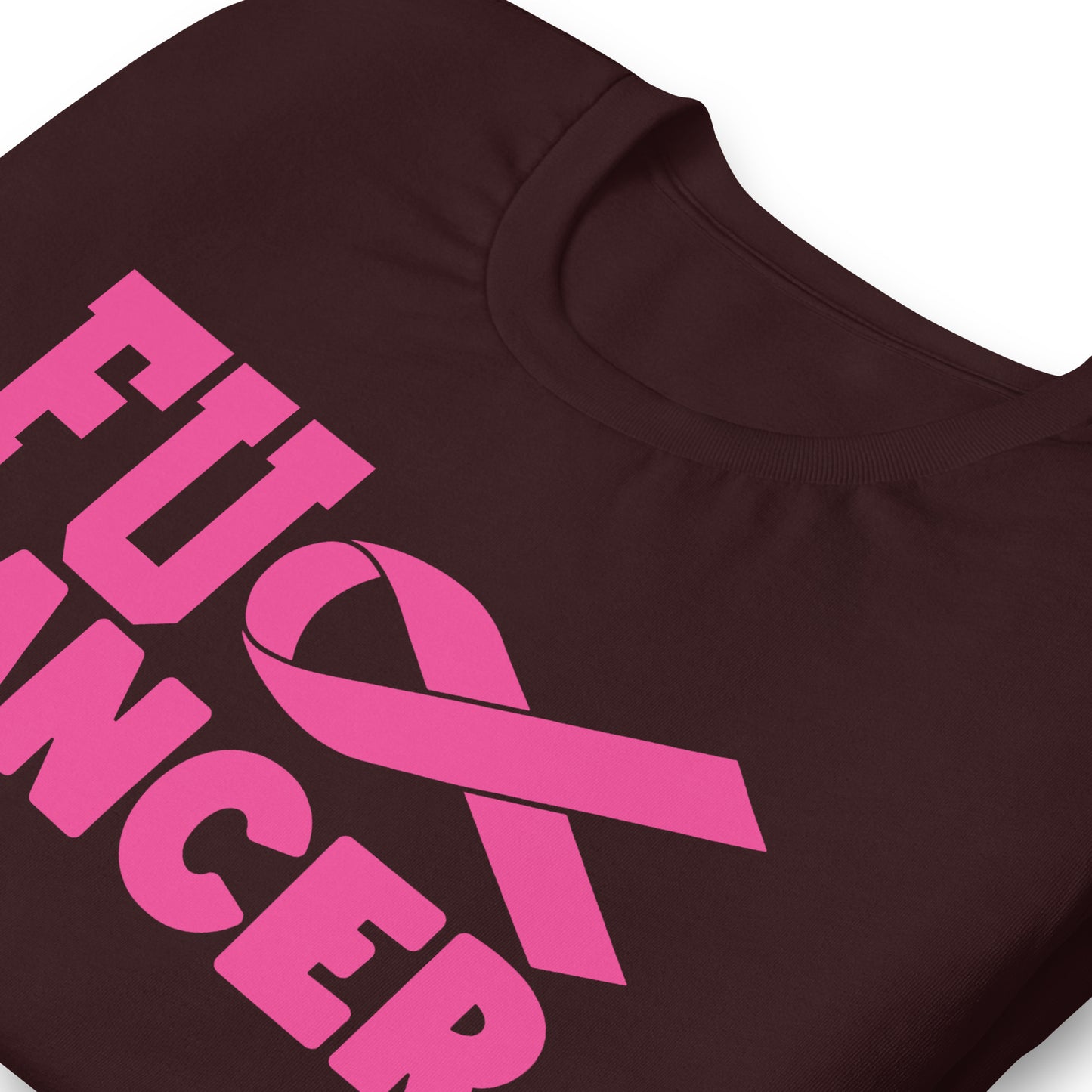 Fu** Cancer Breast Cancer Awareness Bella Canvas Adult T-Shirt