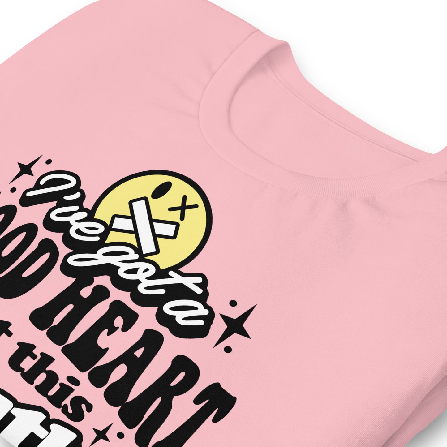 I've Got a Good Heart but This Mouth Bella Canvas Adult T-Shirt
