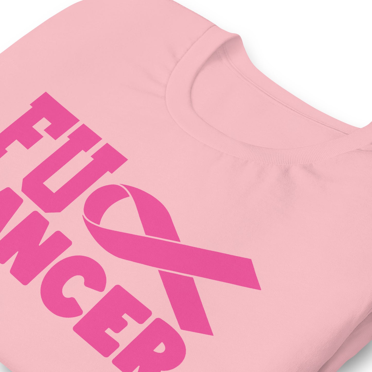 Fu** Cancer Breast Cancer Awareness Bella Canvas Adult T-Shirt