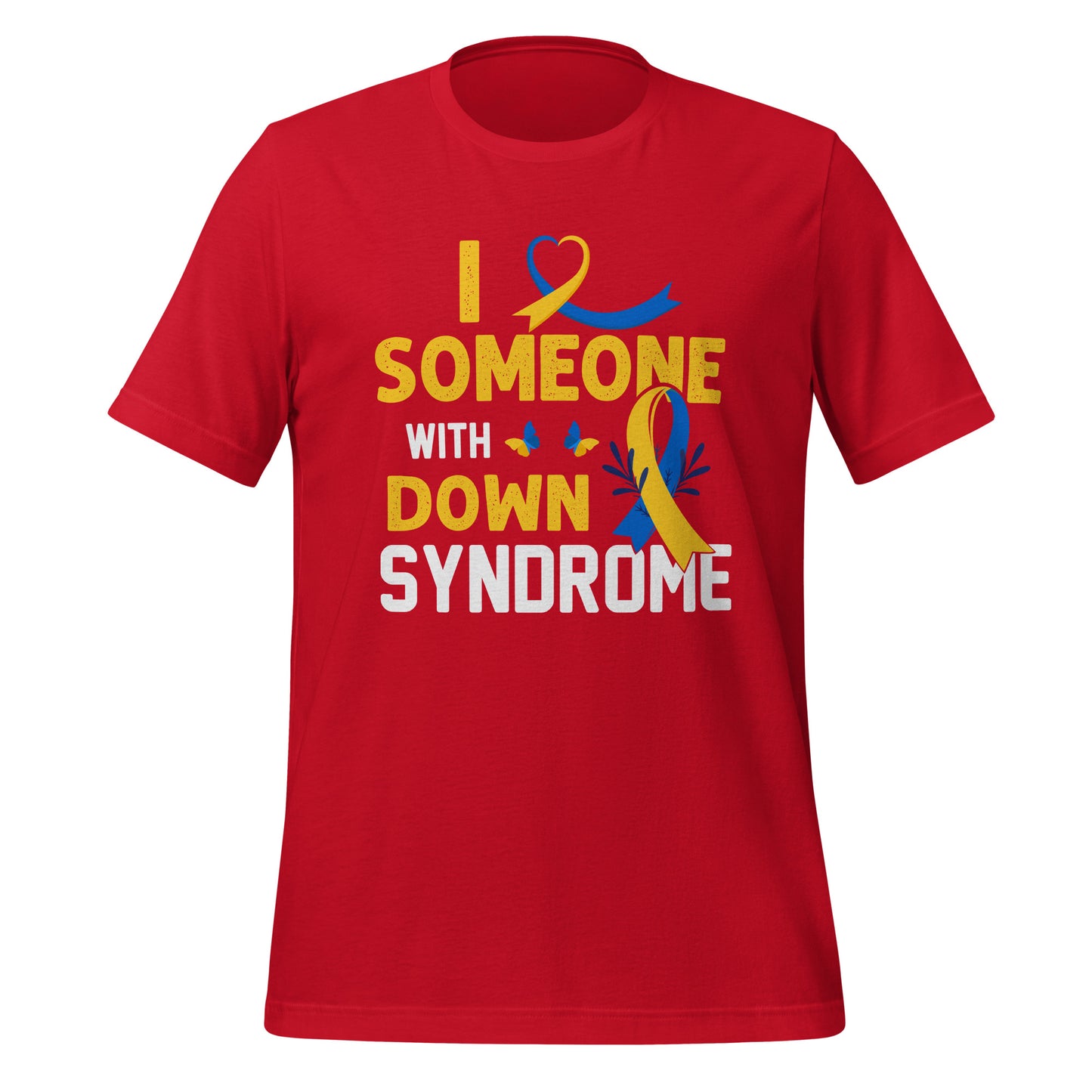 Down Syndrome Awareness Quality Cotton Bella Canvas Adult T-Shirt