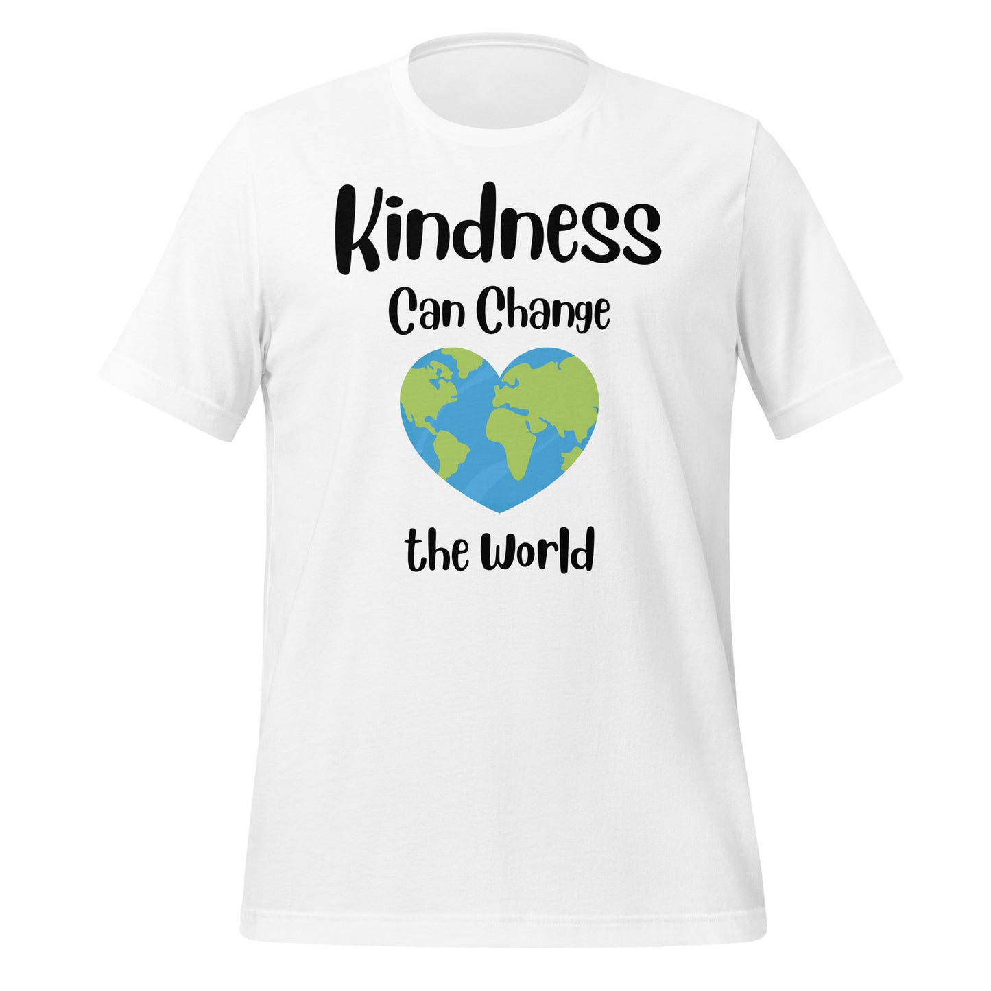 Kindness Can Change the World Quality Cotton Bella Canvas Adult T-Shirt