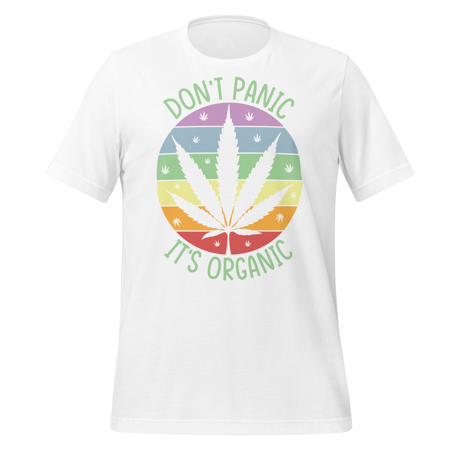 Don't Panic It's Organic 420 Bella Canvas Adult T-Shirt