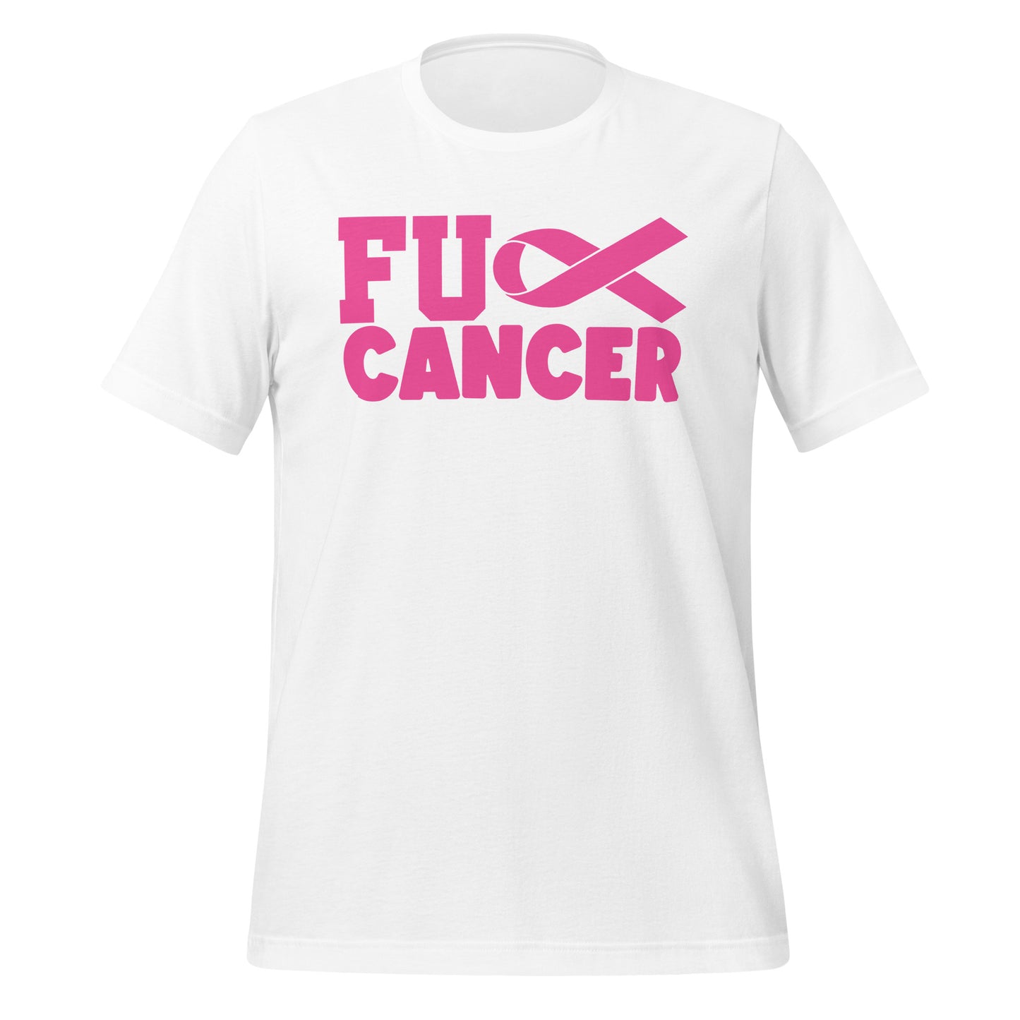 Fu** Cancer Breast Cancer Awareness Bella Canvas Adult T-Shirt