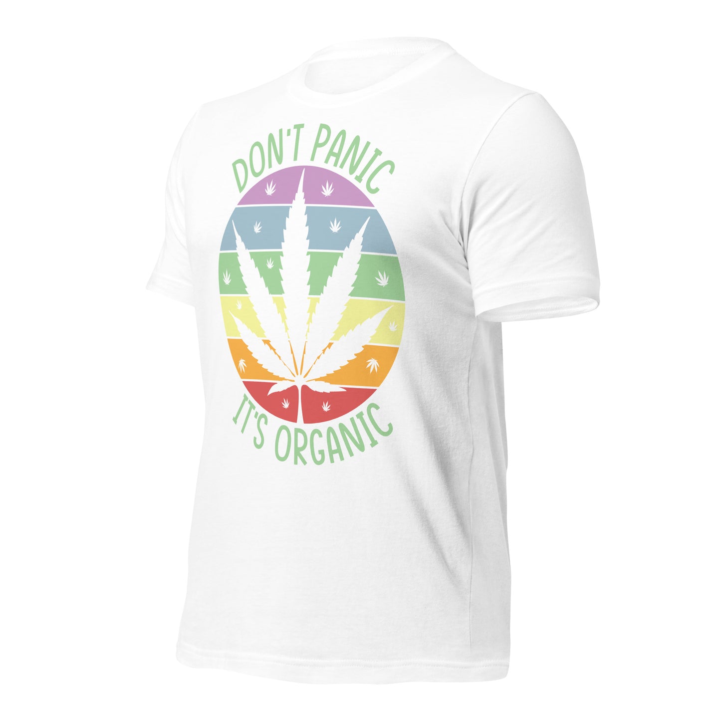 Don't Panic It's Organic 420 Bella Canvas Adult T-Shirt