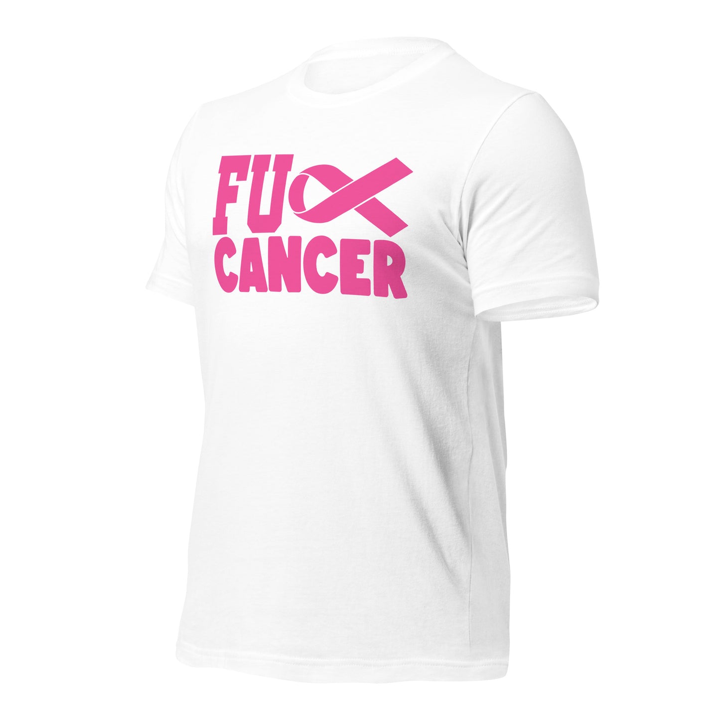 Fu** Cancer Breast Cancer Awareness Bella Canvas Adult T-Shirt