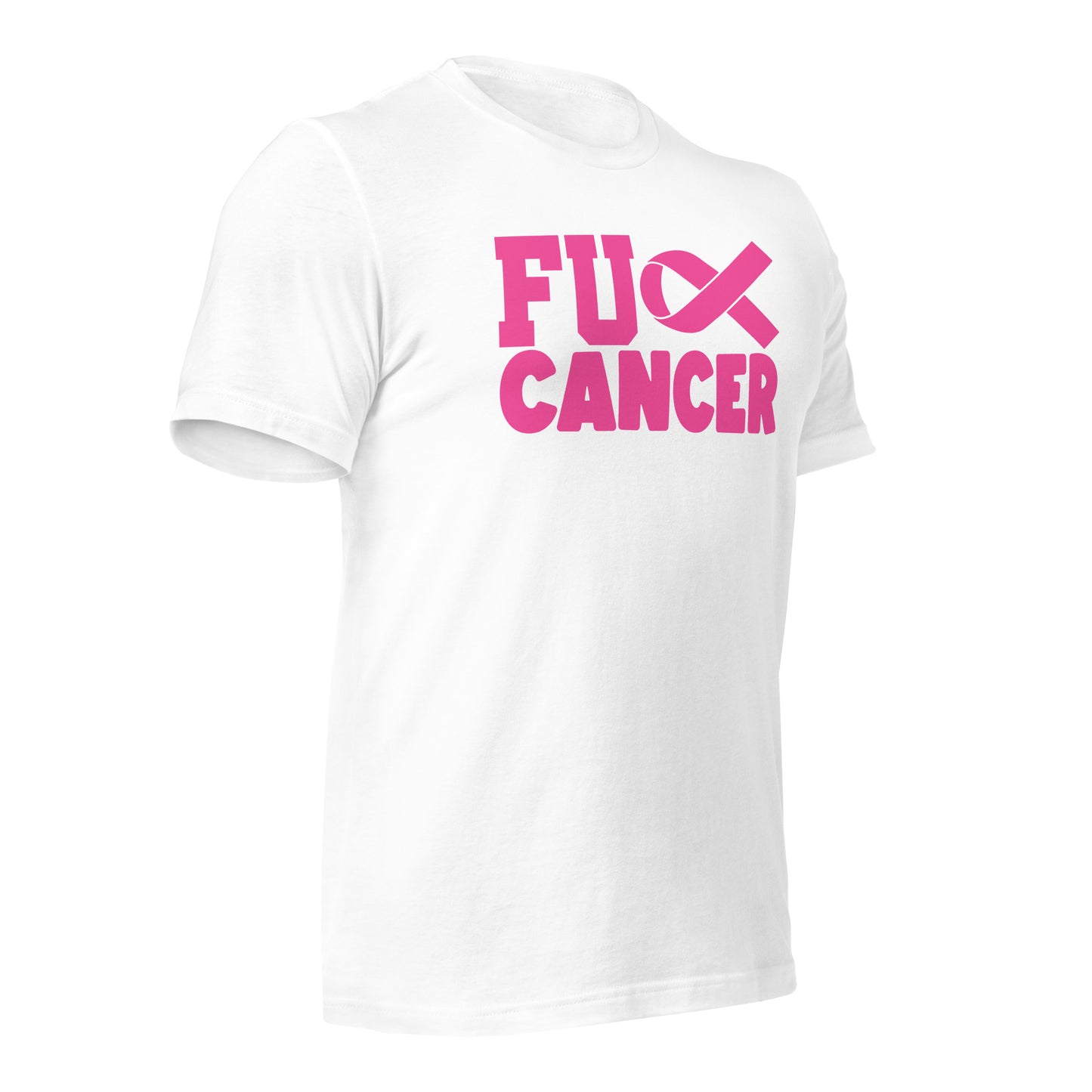 Fu** Cancer Breast Cancer Awareness Bella Canvas Adult T-Shirt
