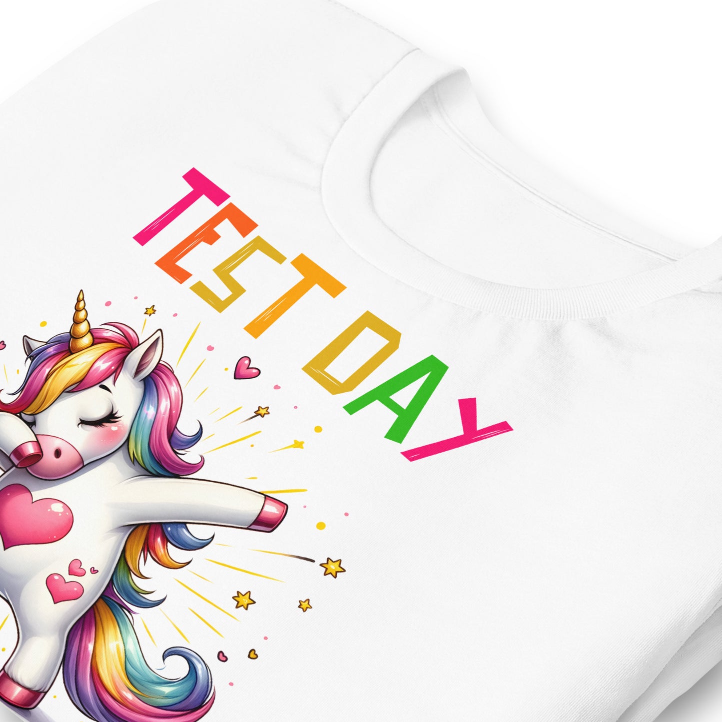 Test Day Don't Stress, Do Your Best Teacher Bella Canvas Unisex T-Shirt