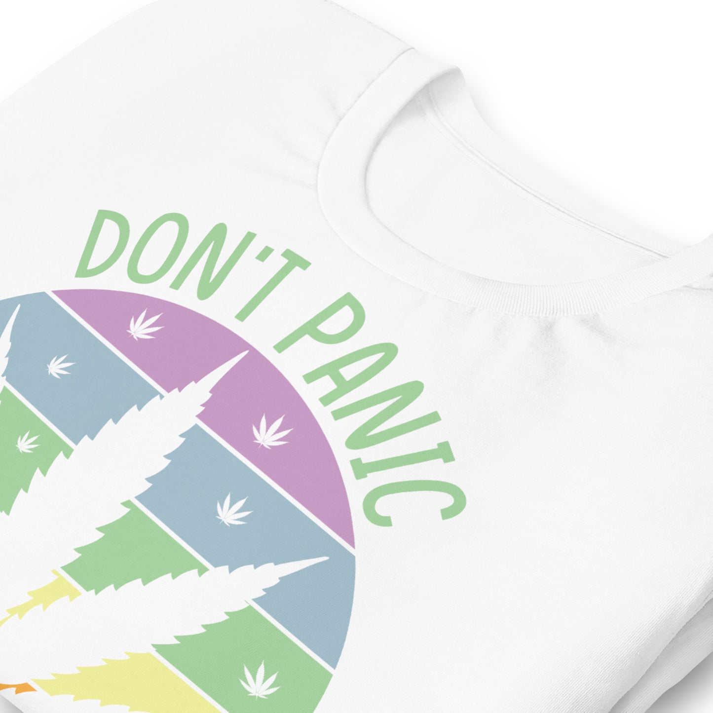 Don't Panic It's Organic 420 Bella Canvas Adult T-Shirt