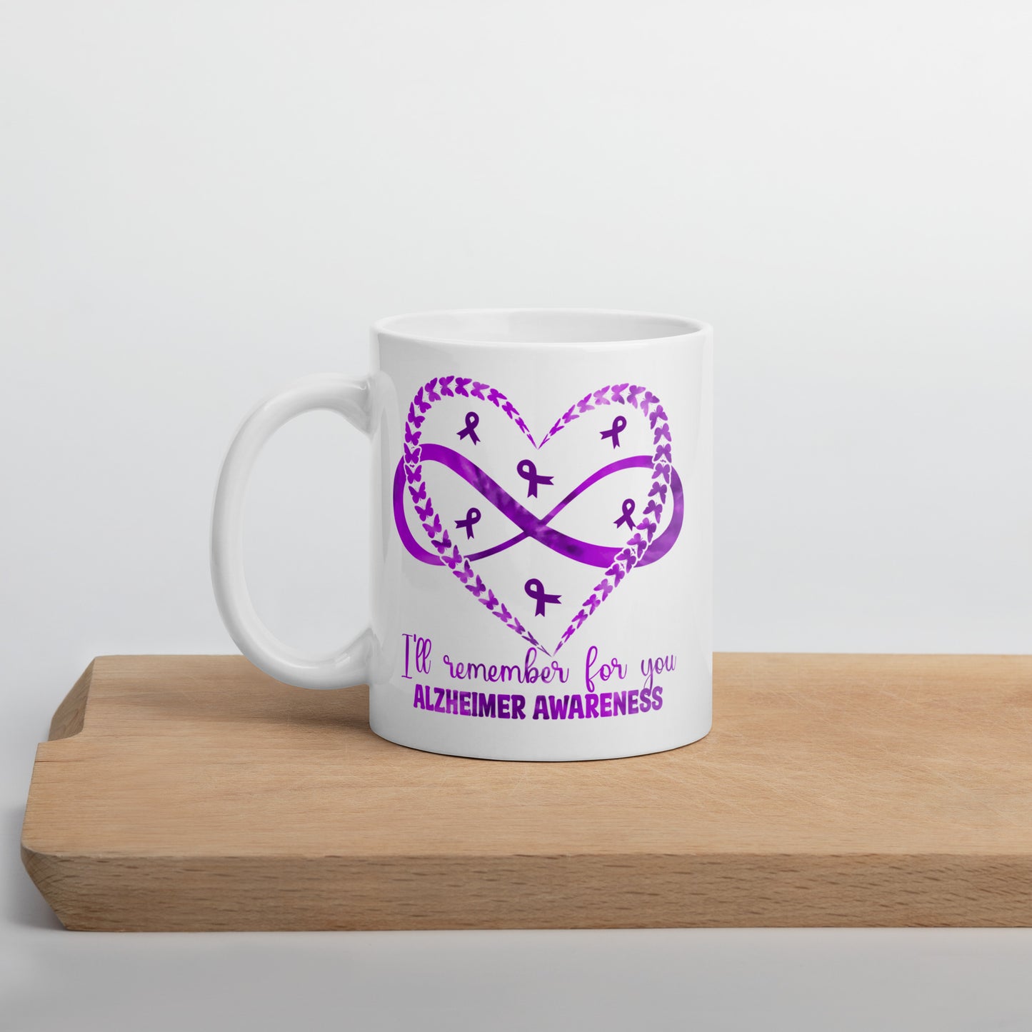 I'll Remember for You Alzheimer's Awareness Ceramic Coffee Mug