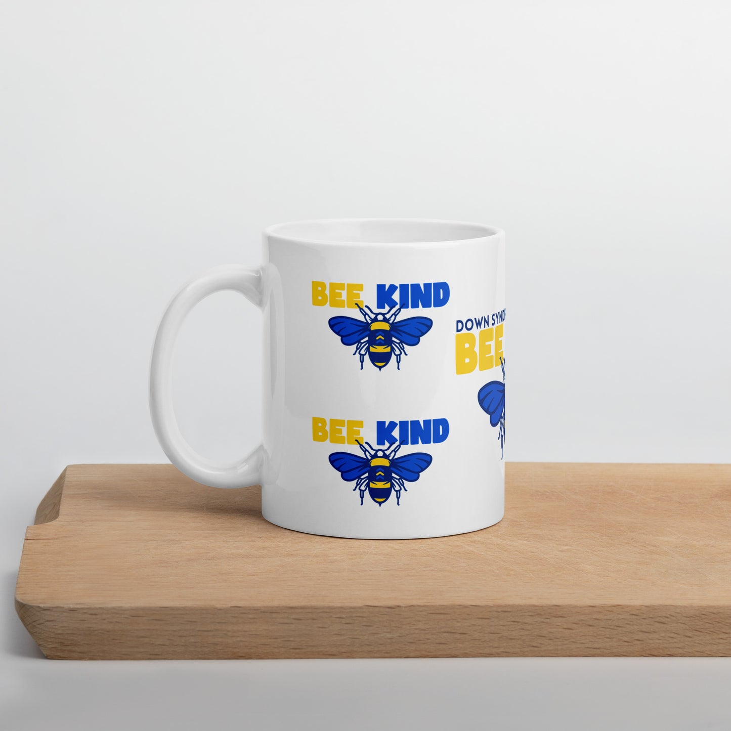 Down Syndrome Awareness Bee Kind Ceramic Coffee Mug