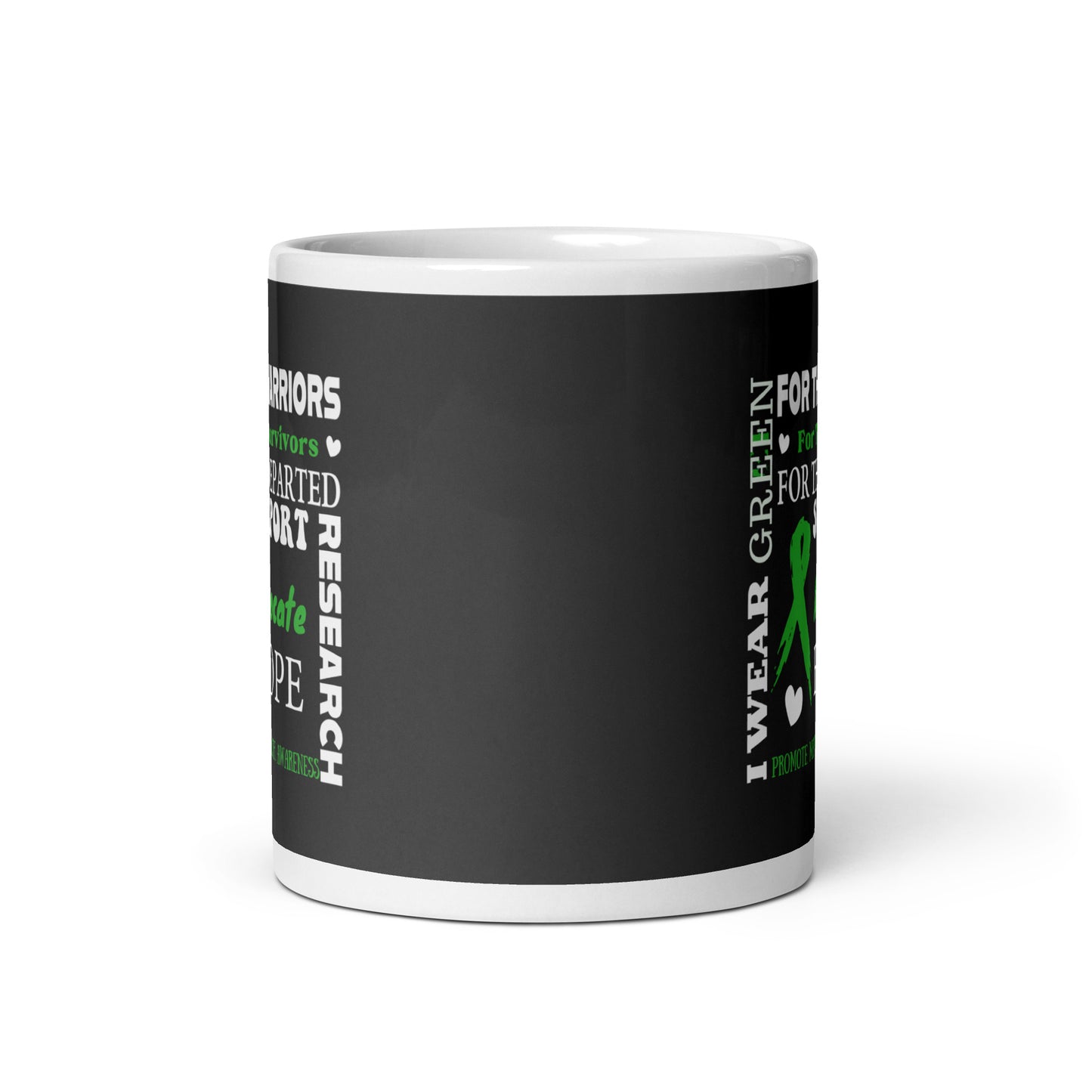 Mental Health Awareness White Ceramic Coffee Mug