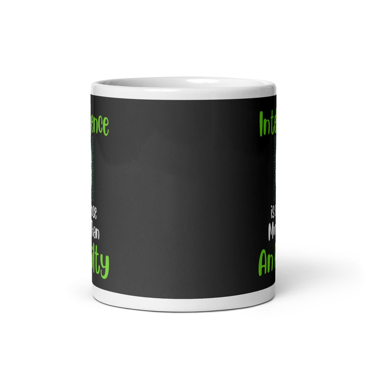 Intelligence is a Sense More Than an Ability Ceramic Coffee Mug