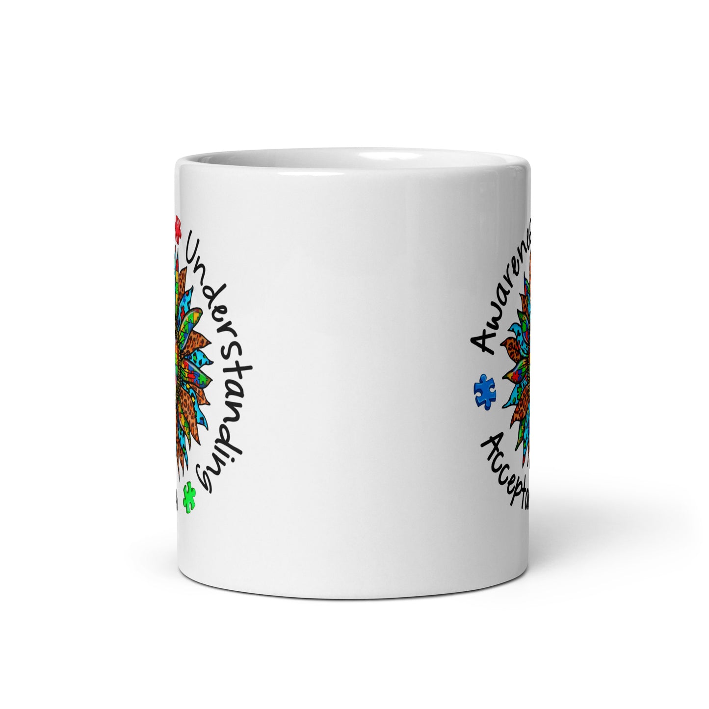 Autism Awareness Understanding Acceptance Ceramic Coffee Mug