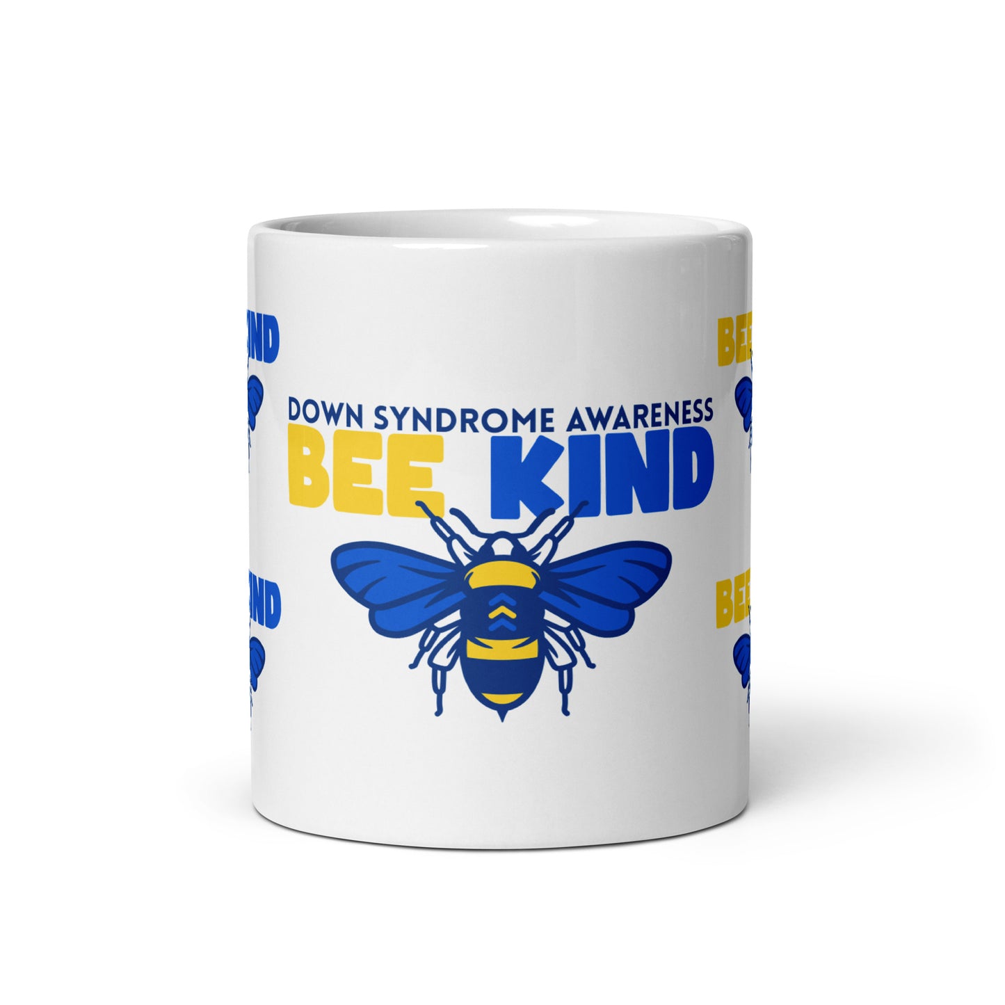 Down Syndrome Awareness Bee Kind Ceramic Coffee Mug