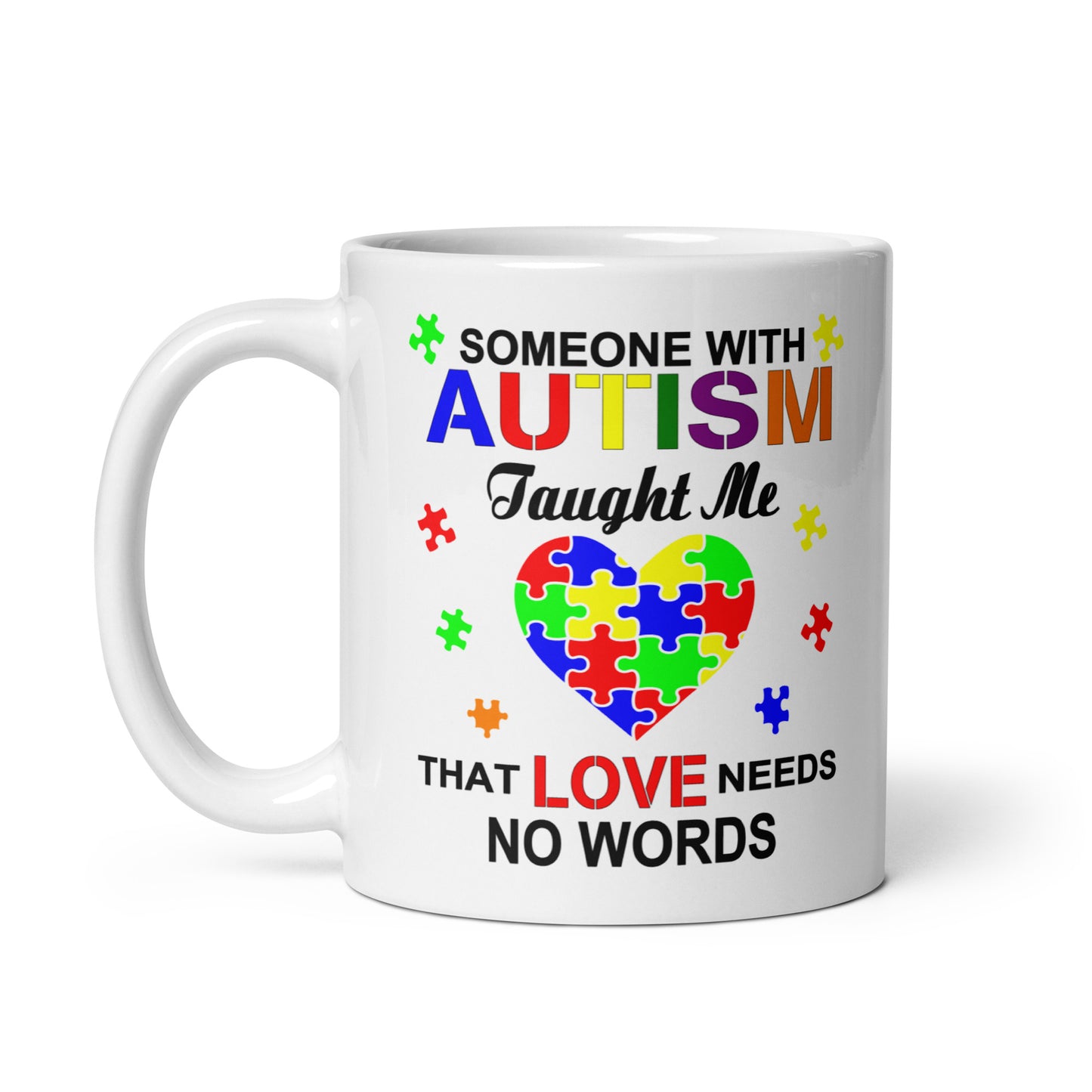 Autism is a Gift Not a Burden Ceramic Coffee Mug