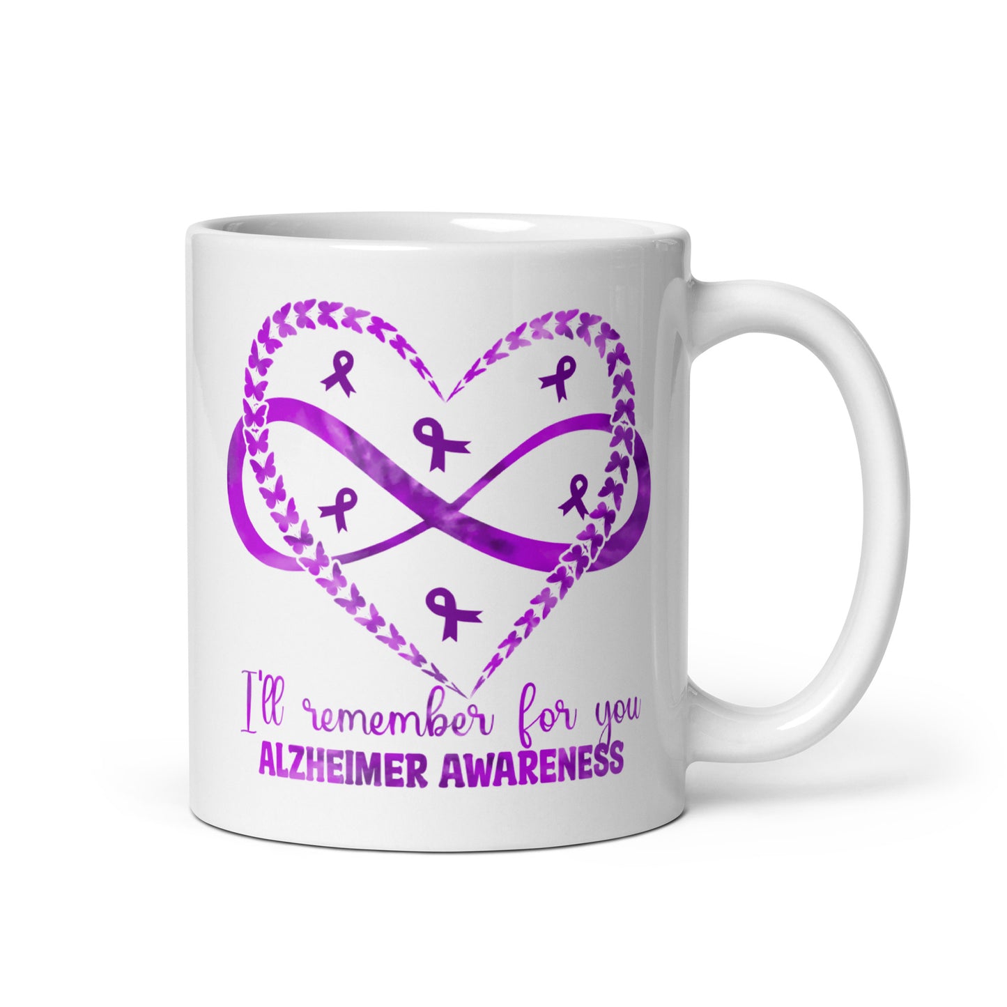 I'll Remember for You Alzheimer's Awareness Ceramic Coffee Mug