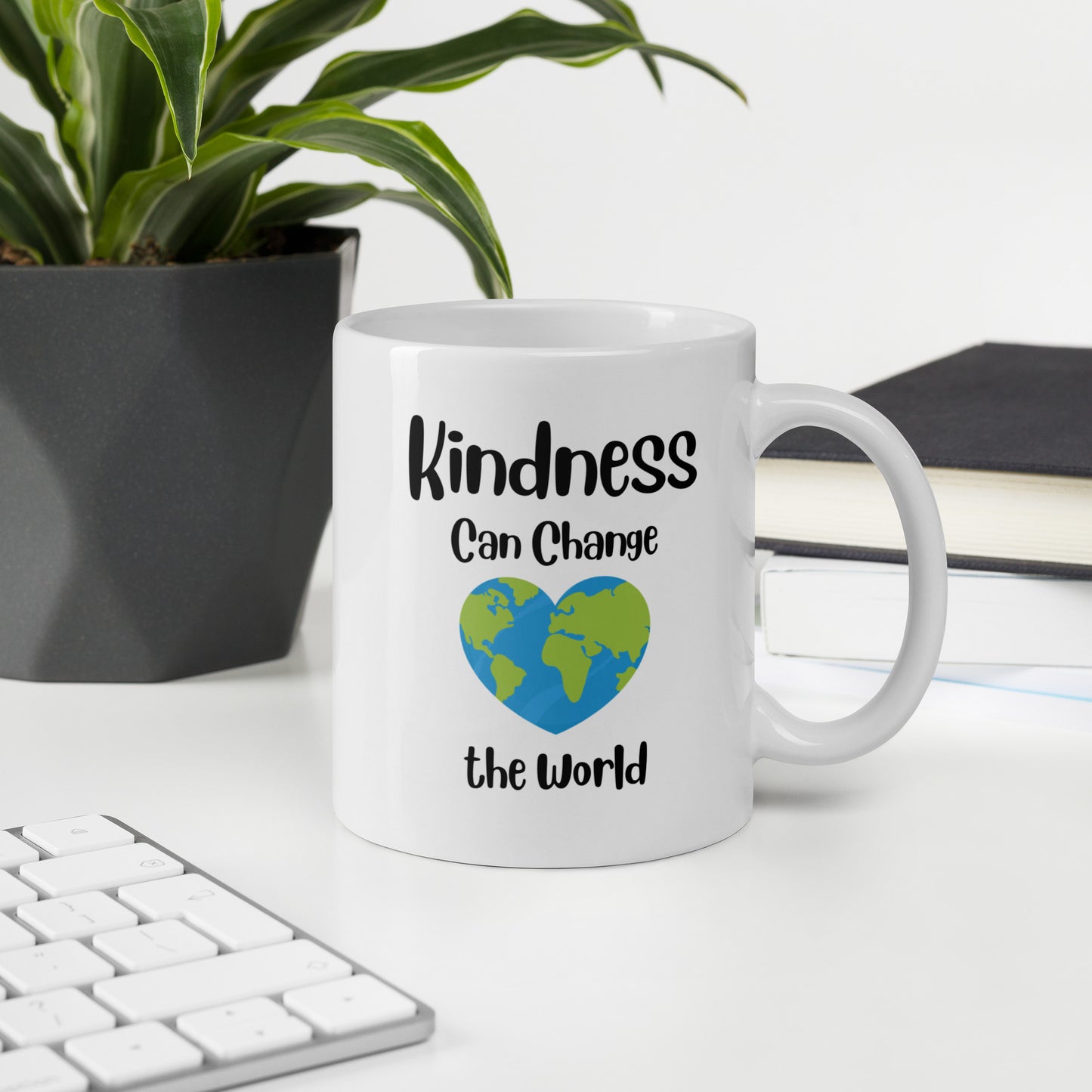 Kindness Can Change the World Ceramic Coffee Mug
