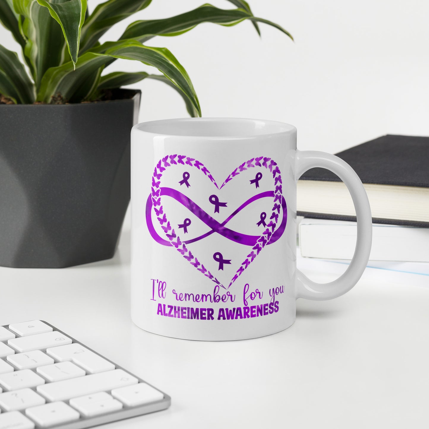 I'll Remember for You Alzheimer's Awareness Ceramic Coffee Mug
