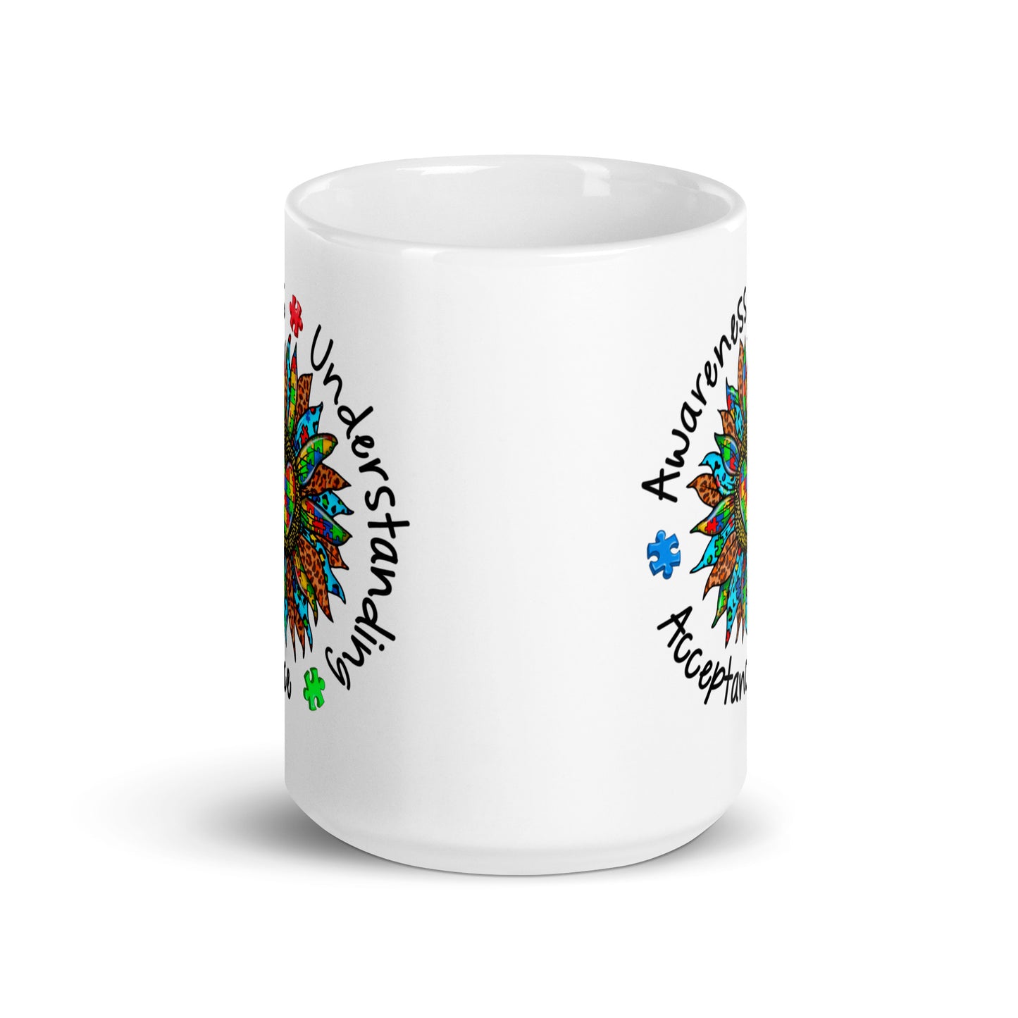 Autism Awareness Understanding Acceptance Ceramic Coffee Mug