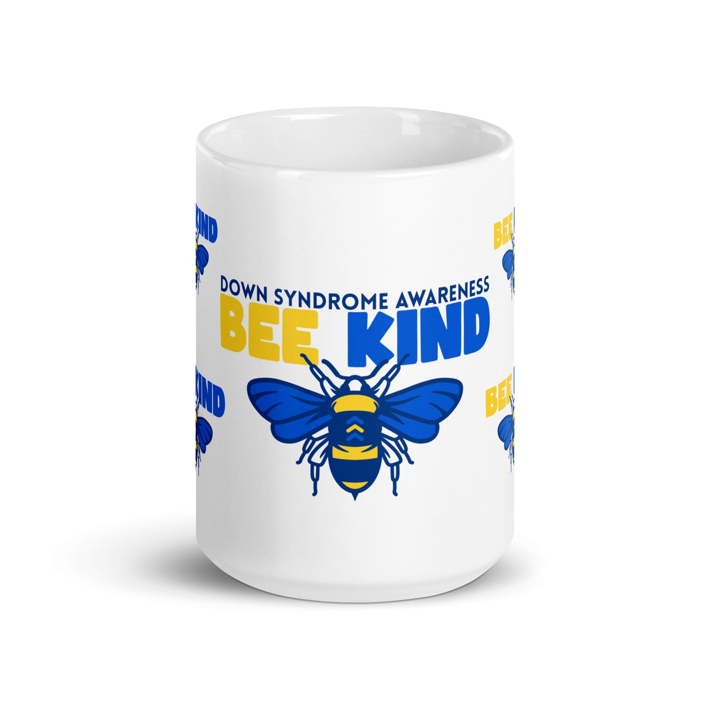 Down Syndrome Awareness Bee Kind Ceramic Coffee Mug