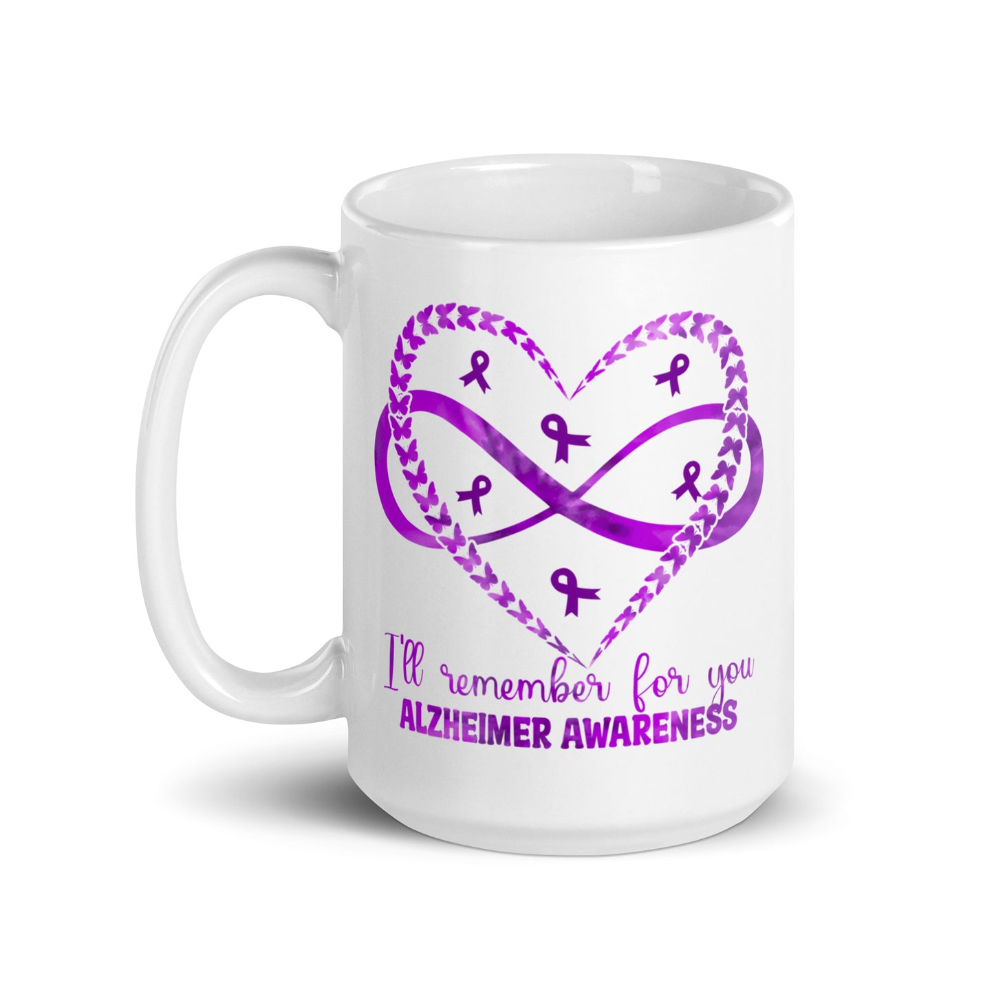 I'll Remember for You Alzheimer's Awareness Ceramic Coffee Mug