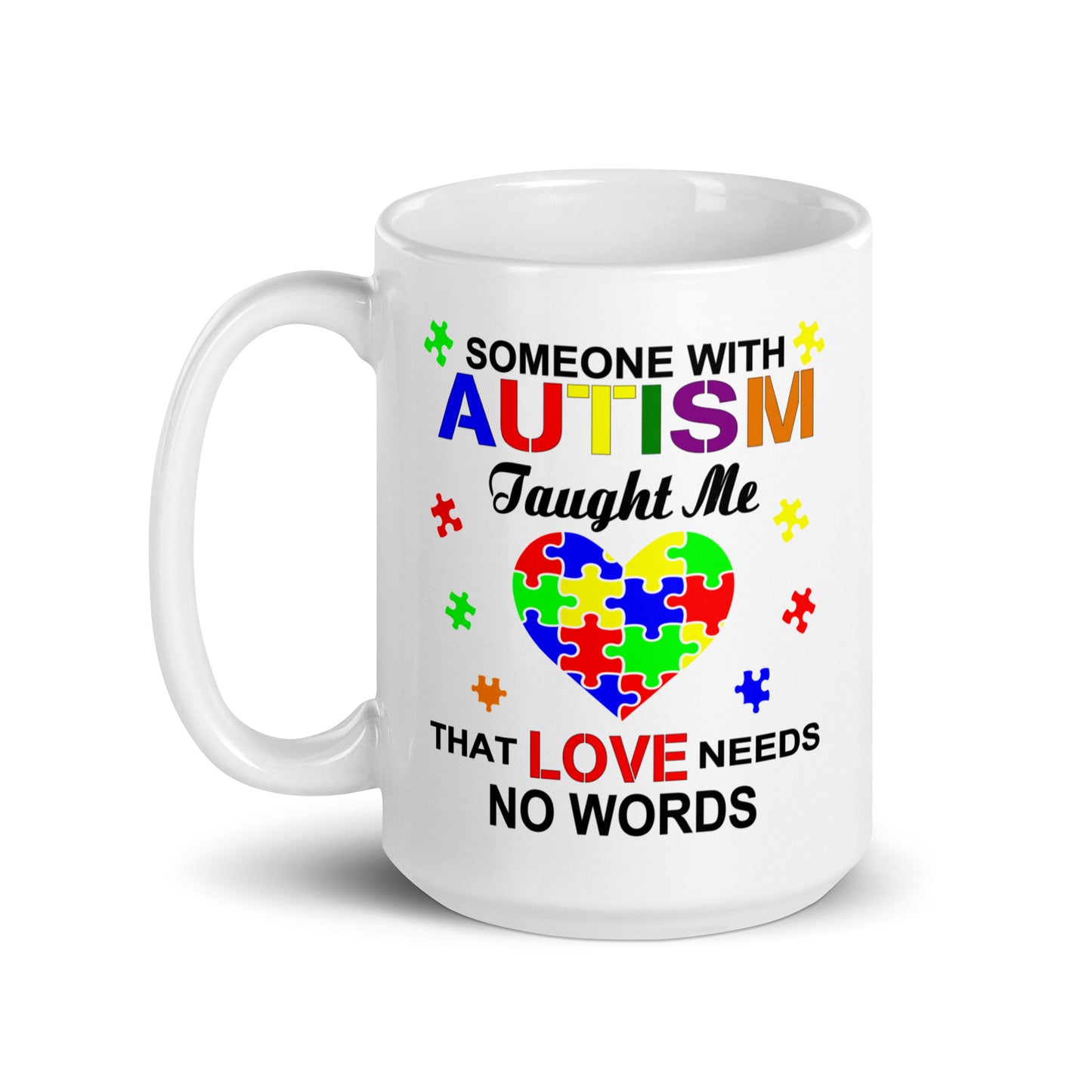 Autism is a Gift Not a Burden Ceramic Coffee Mug