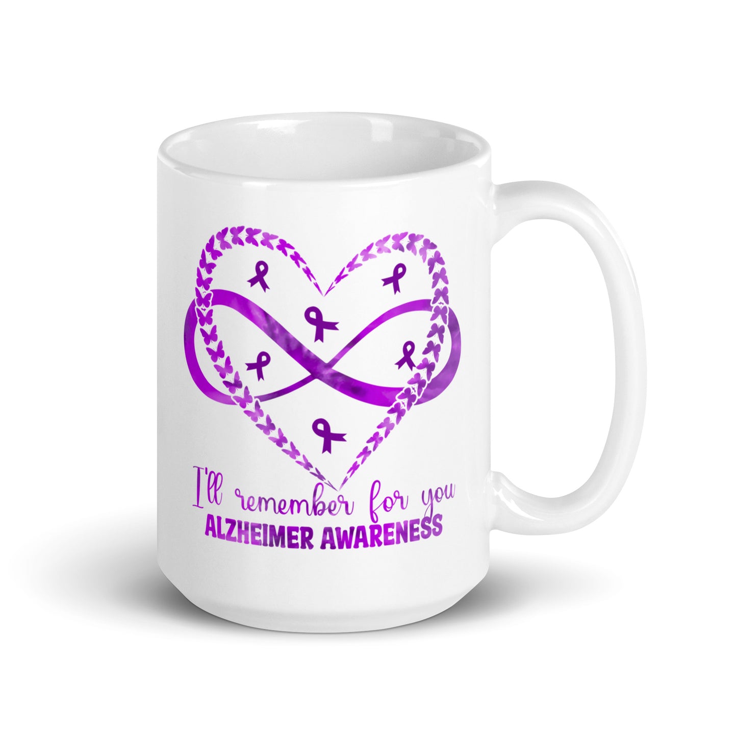 I'll Remember for You Alzheimer's Awareness Ceramic Coffee Mug