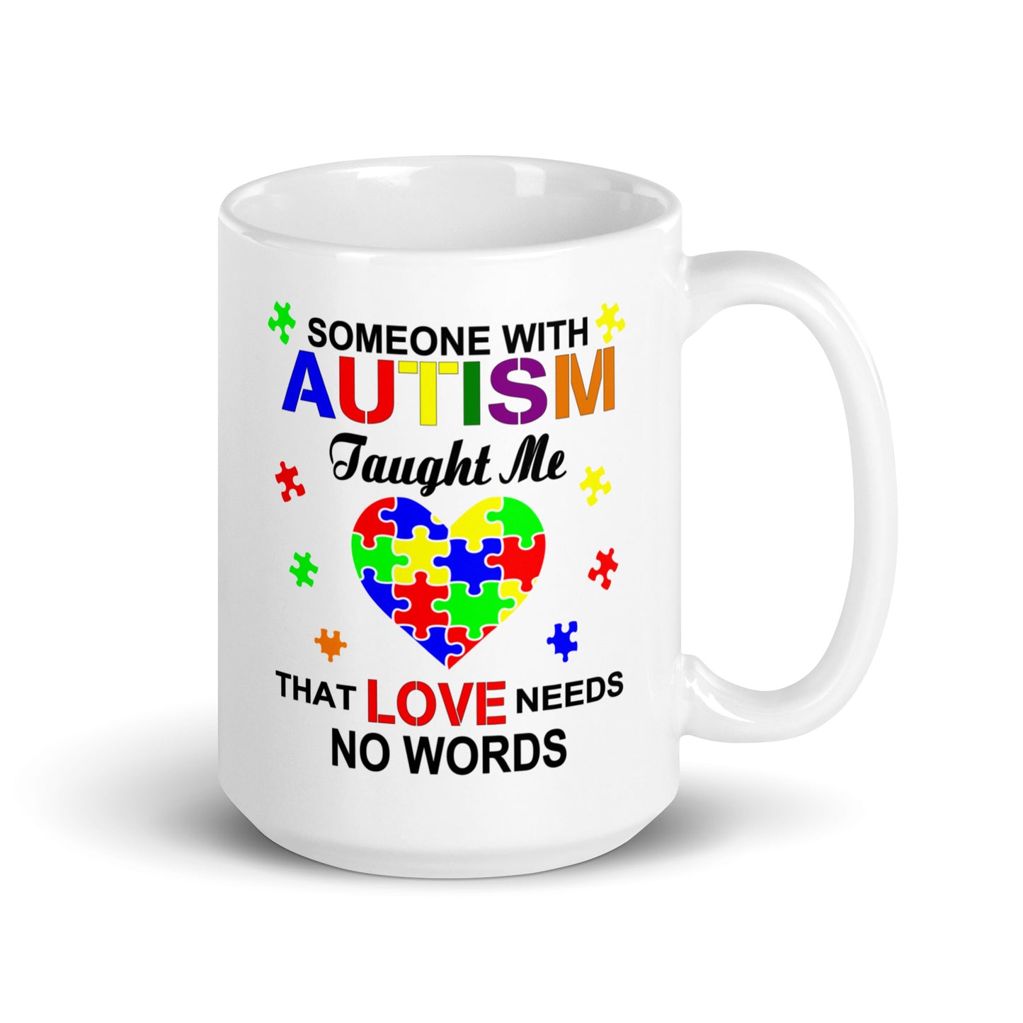 Autism is a Gift Not a Burden Ceramic Coffee Mug