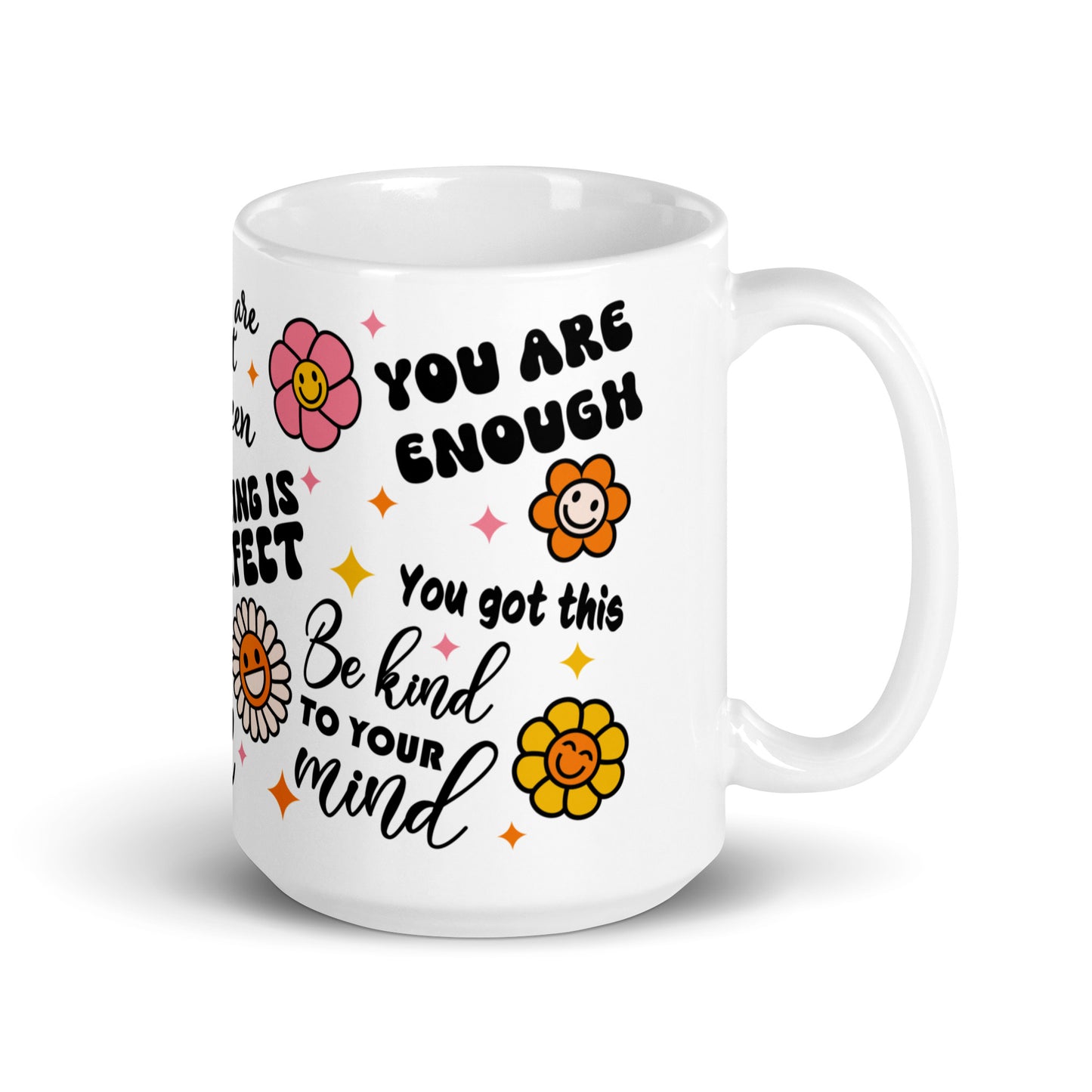 Love Yourself Self Care Awareness Ceramic Coffee Mug