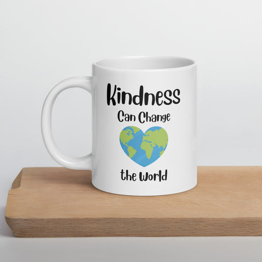 Kindness Can Change the World Ceramic Coffee Mug