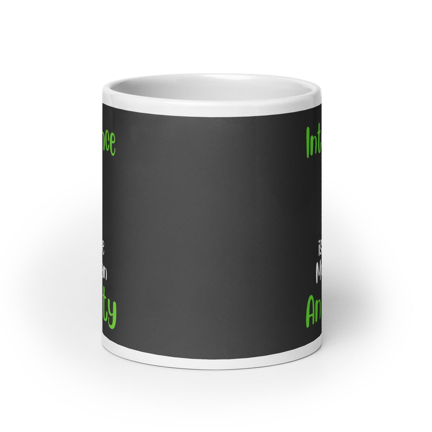 Intelligence is a Sense More Than an Ability Ceramic Coffee Mug