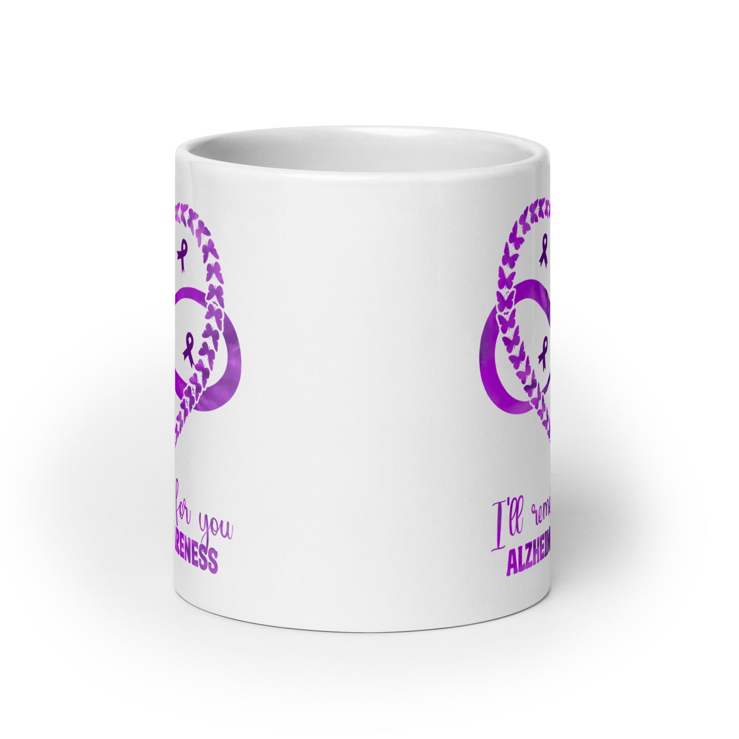 I'll Remember for You Alzheimer's Awareness Ceramic Coffee Mug