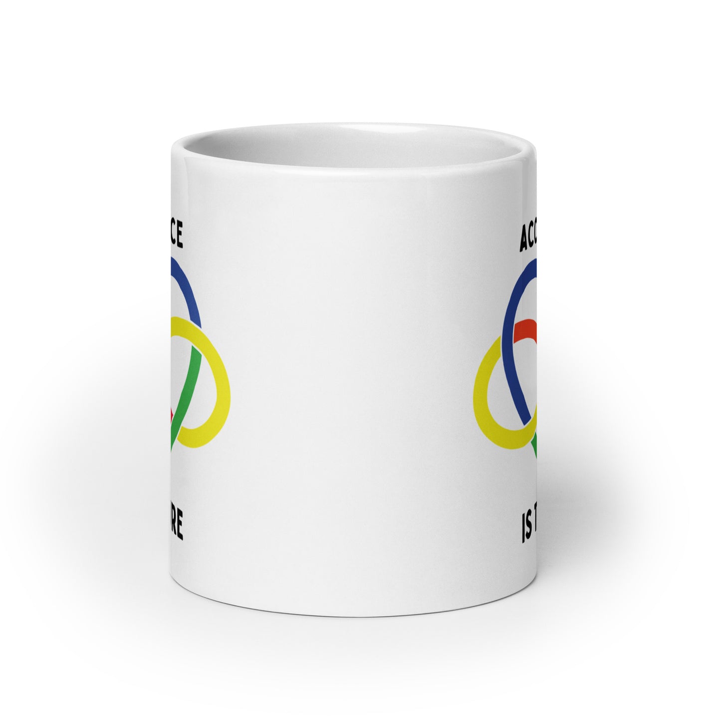 Autism Acceptance is the Cure Ceramic Coffee Mug