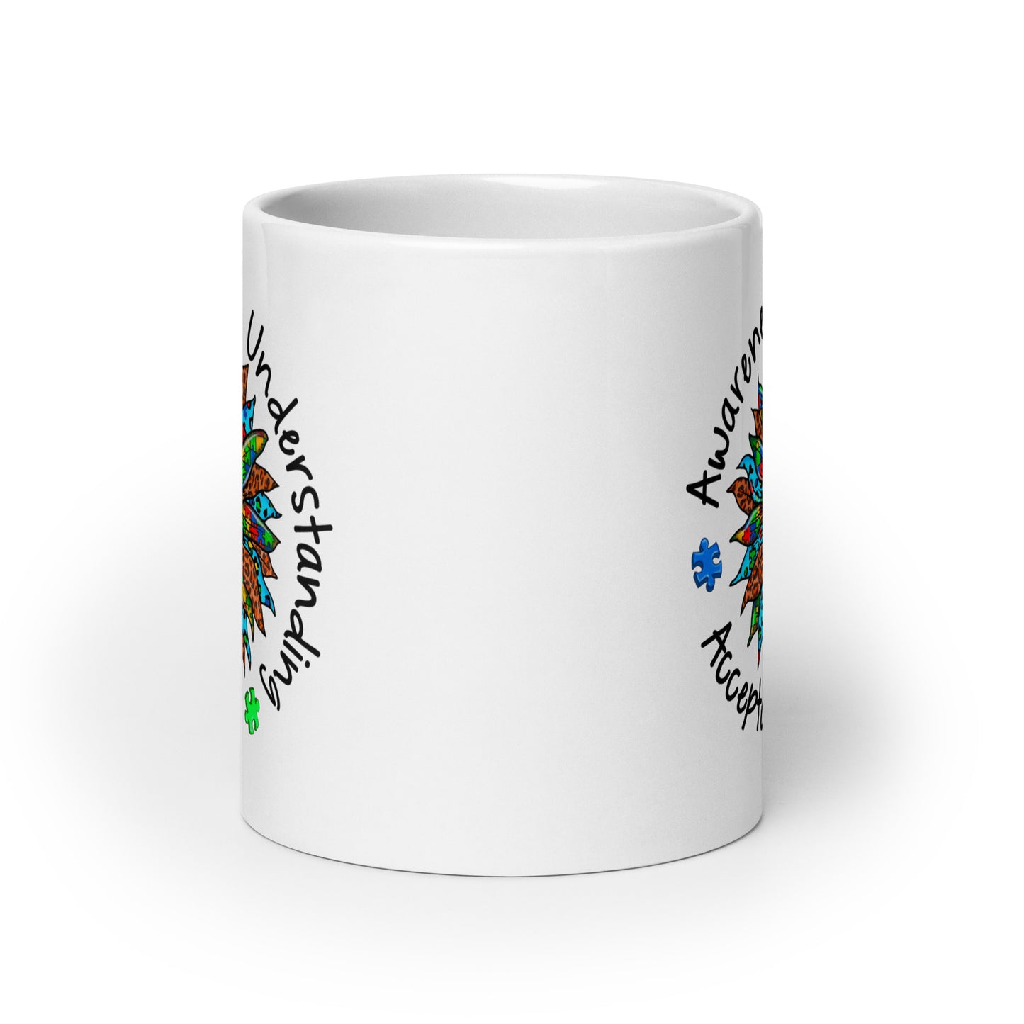 Autism Awareness Understanding Acceptance Ceramic Coffee Mug